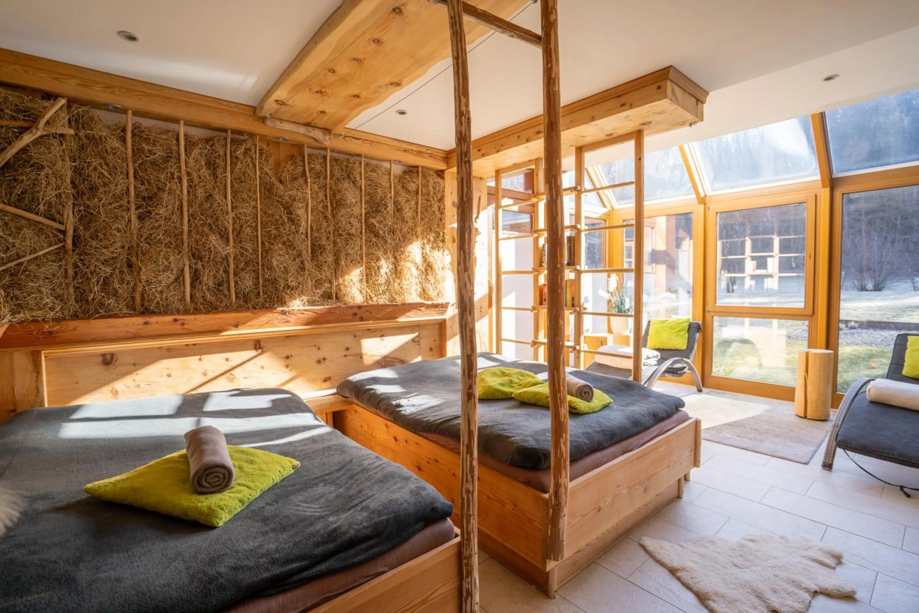 Spa and wellness centre/facilities in Hotel Im Krummbachtal