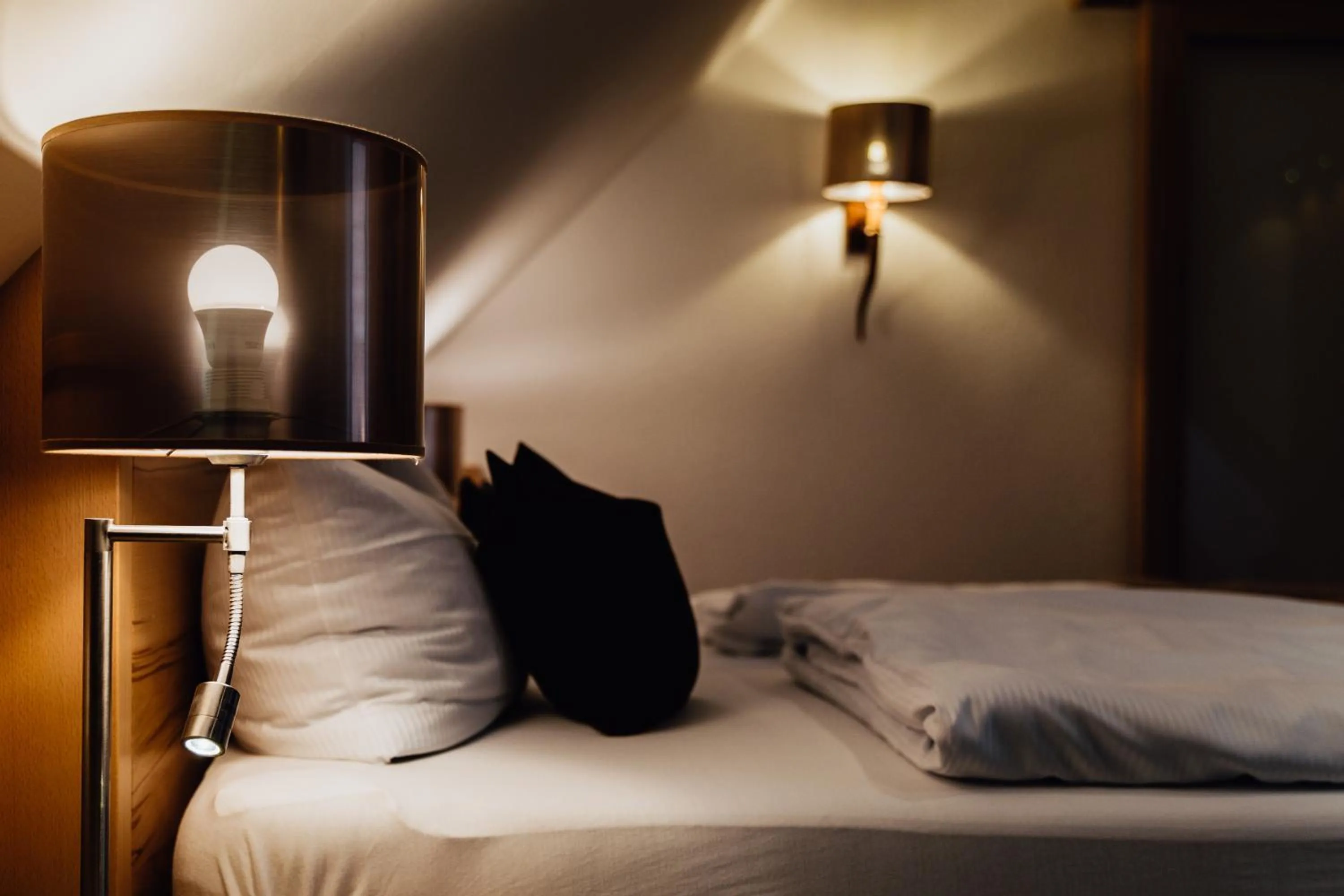 Bedroom, Bed in Hotel Im Krummbachtal