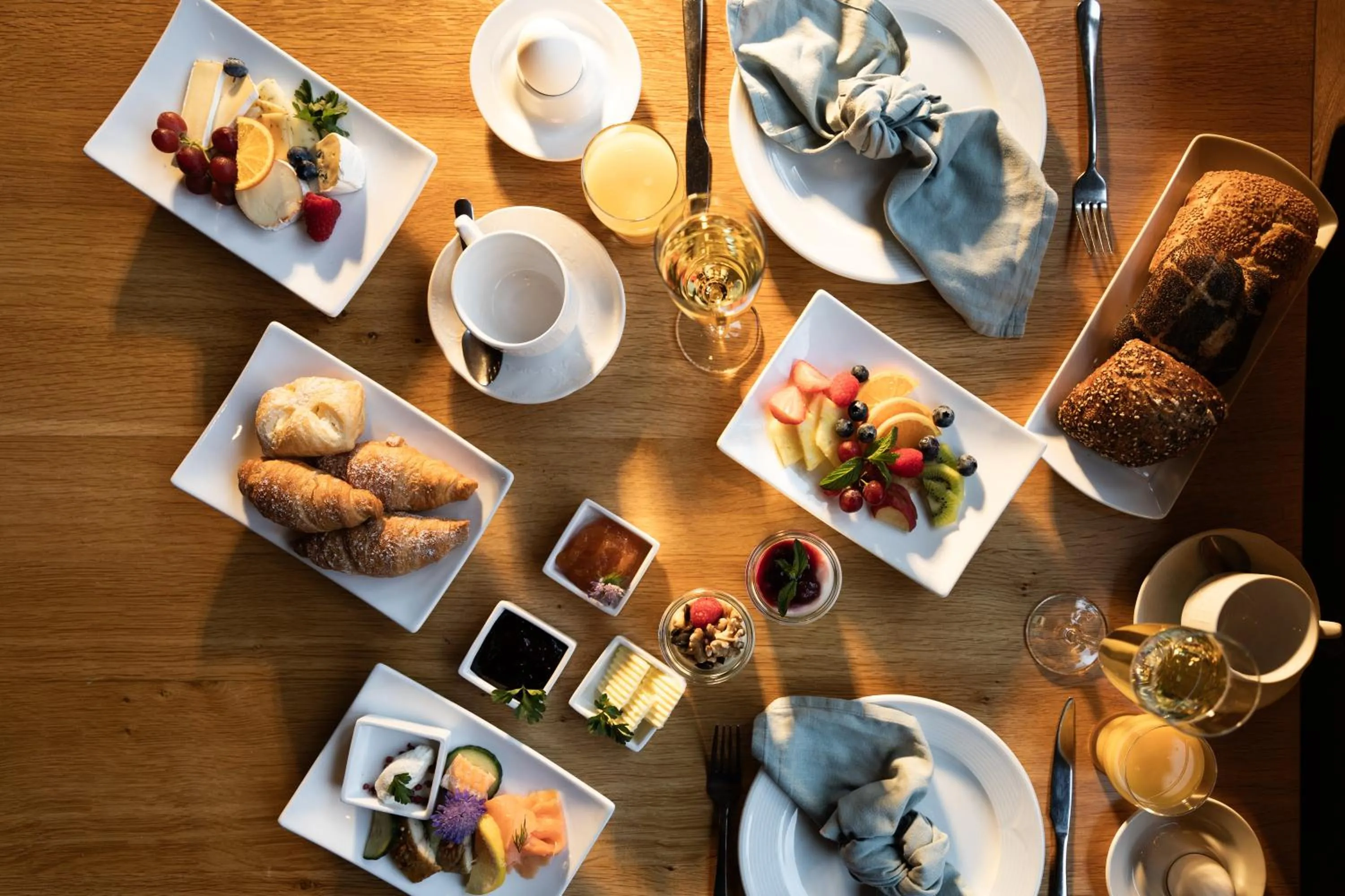 Breakfast in Hotel Im Krummbachtal