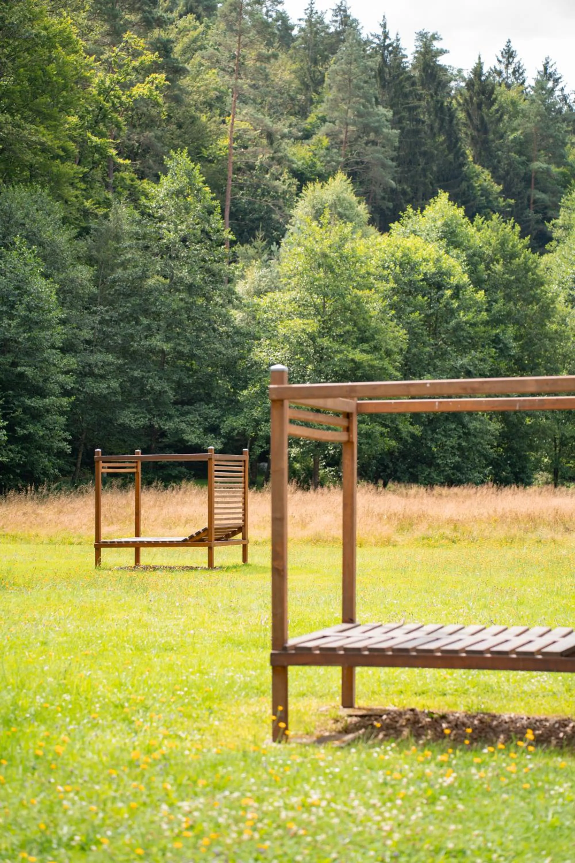 Garden in Hotel Im Krummbachtal