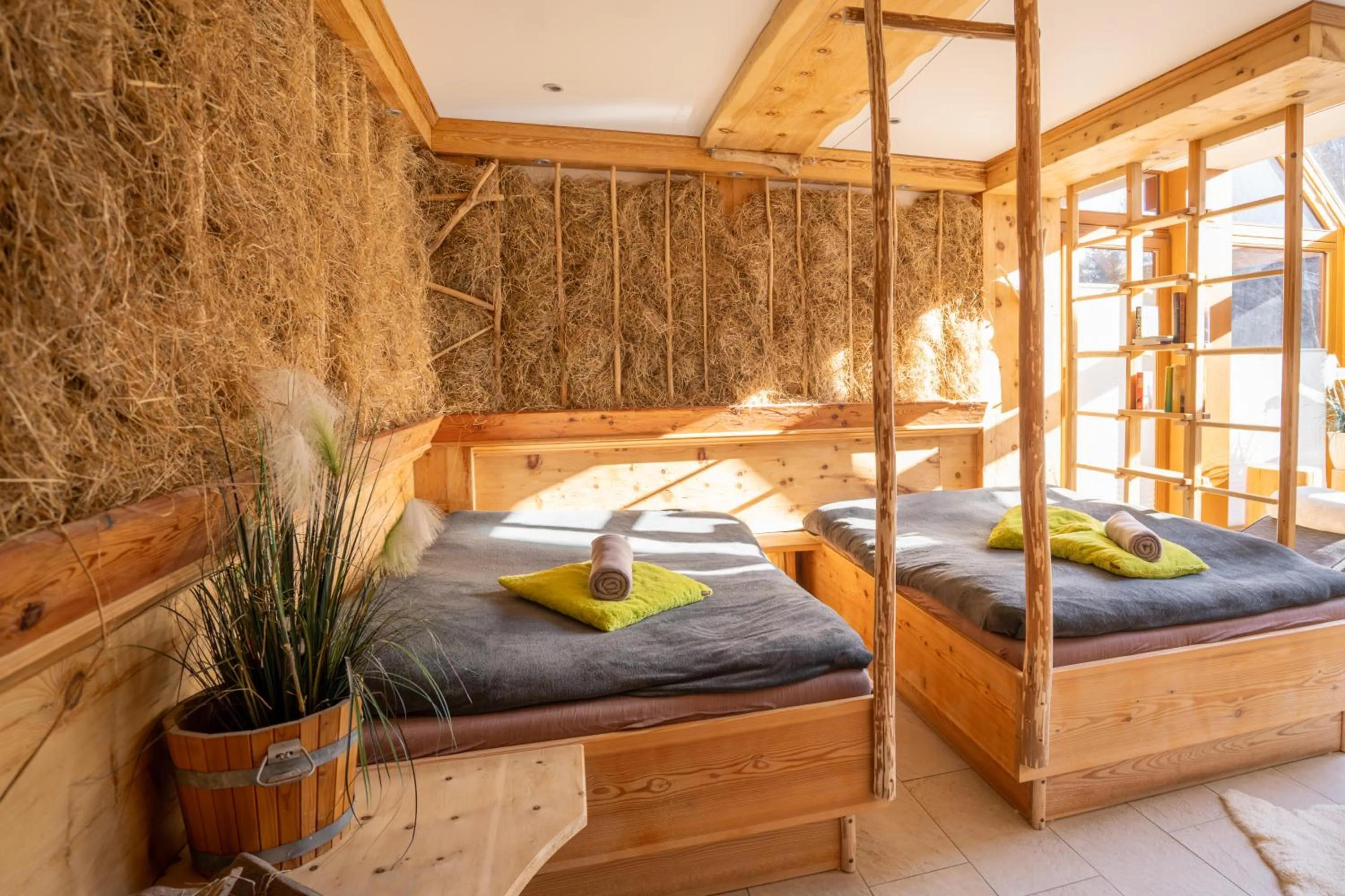 Spa and wellness centre/facilities, Bed in Hotel Im Krummbachtal