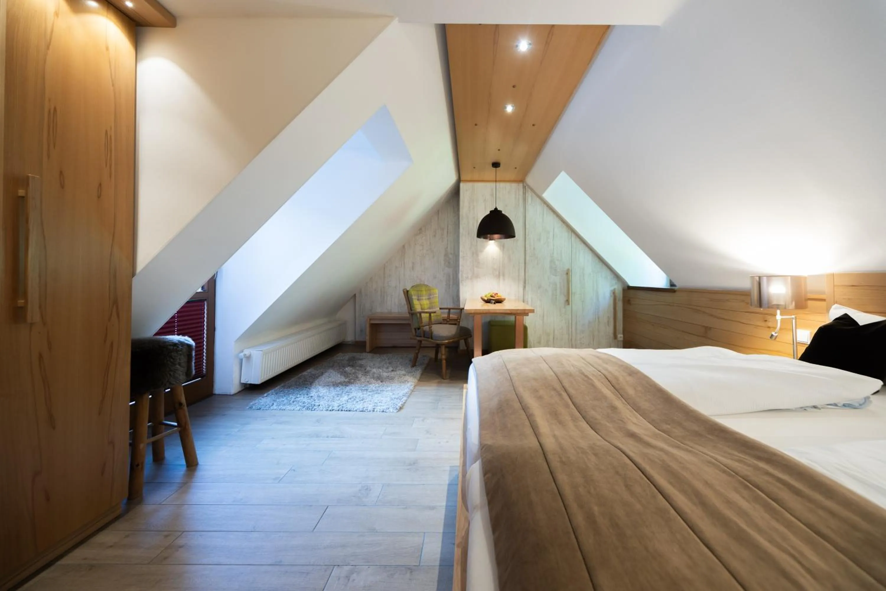 Bed in Hotel Im Krummbachtal