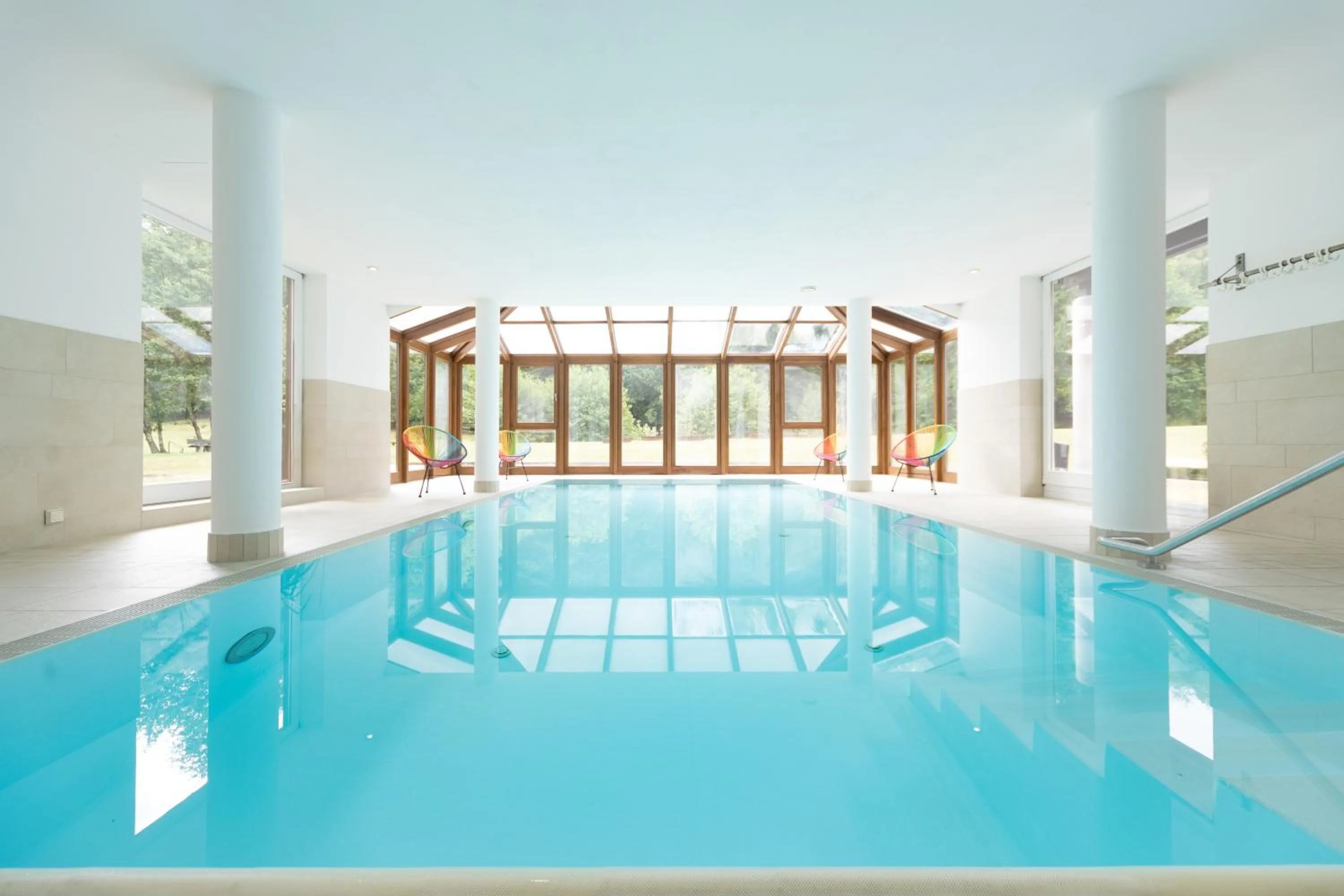 Swimming pool in Hotel Im Krummbachtal