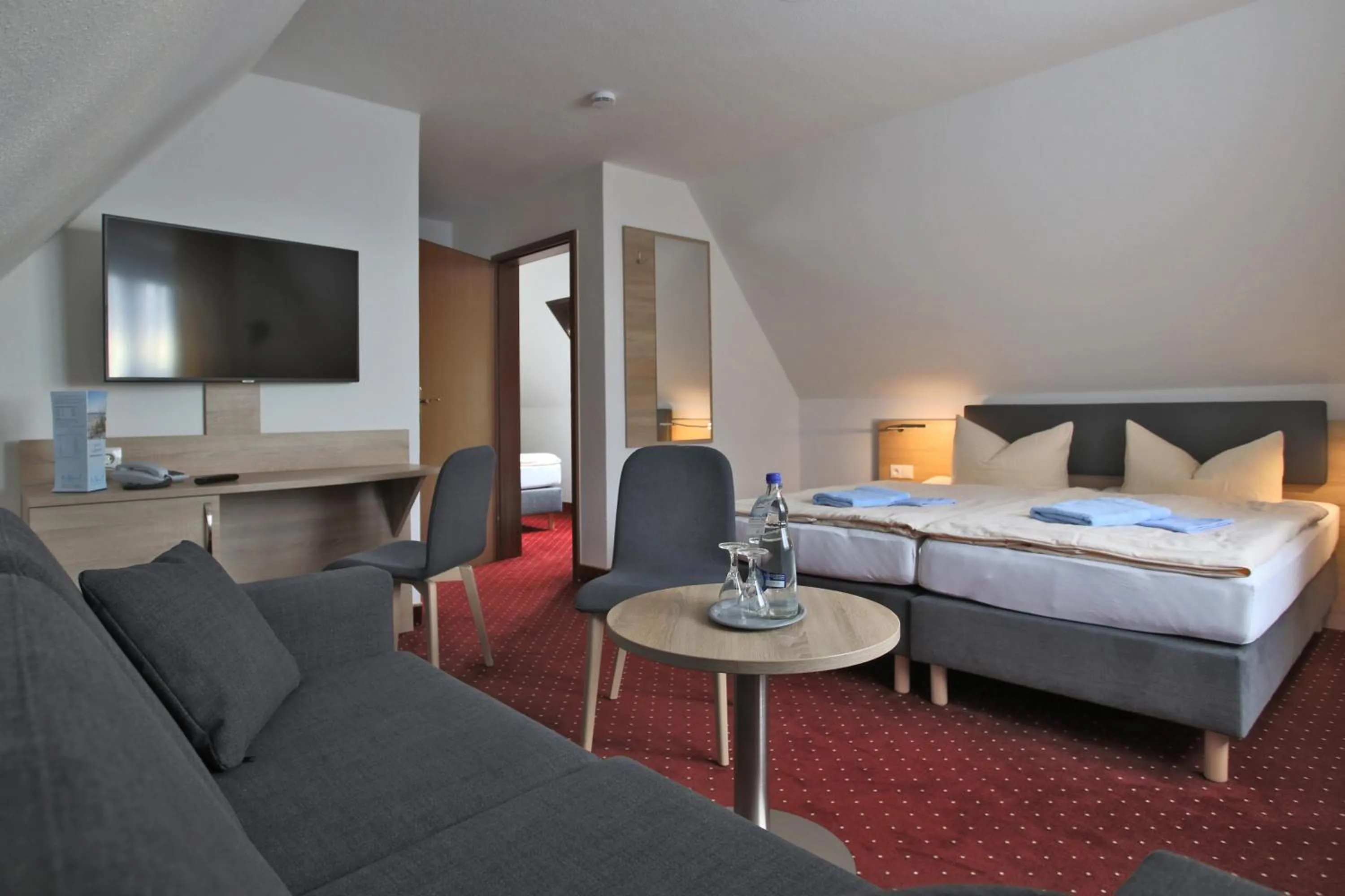Bed in Hotel & Restaurant Am Wasser