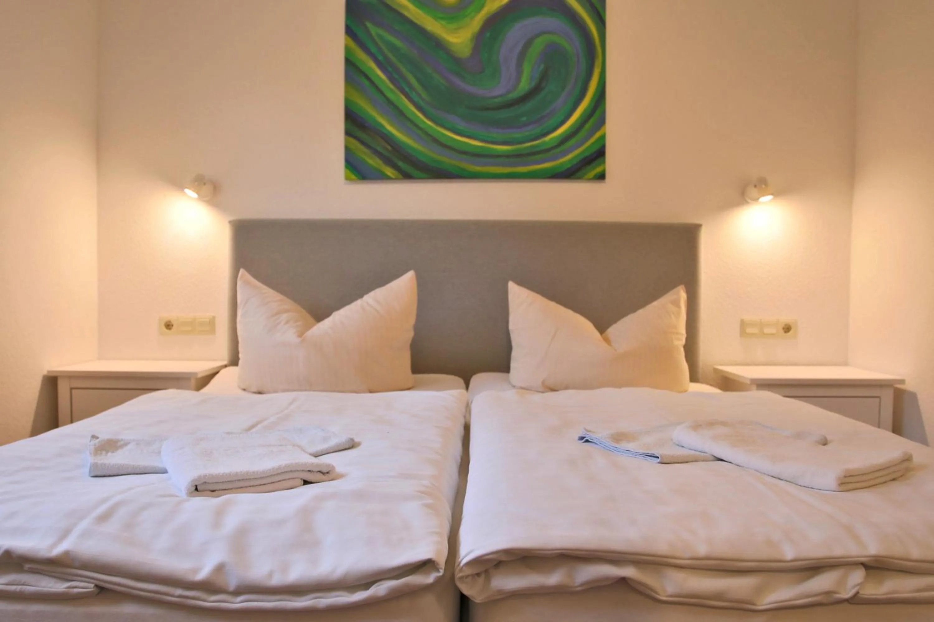 Bed in Hotel & Restaurant Am Wasser