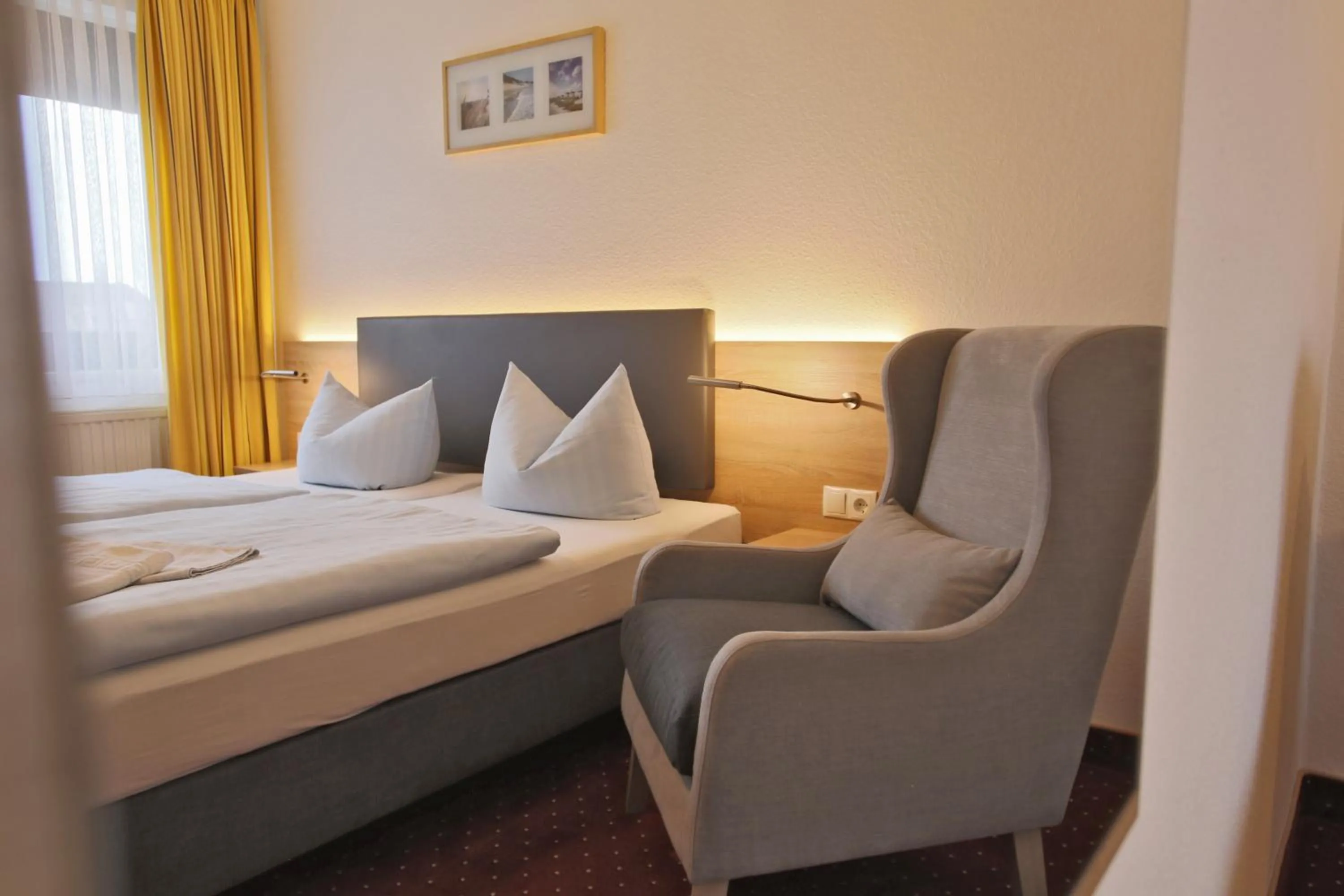 Bed in Hotel & Restaurant Am Wasser