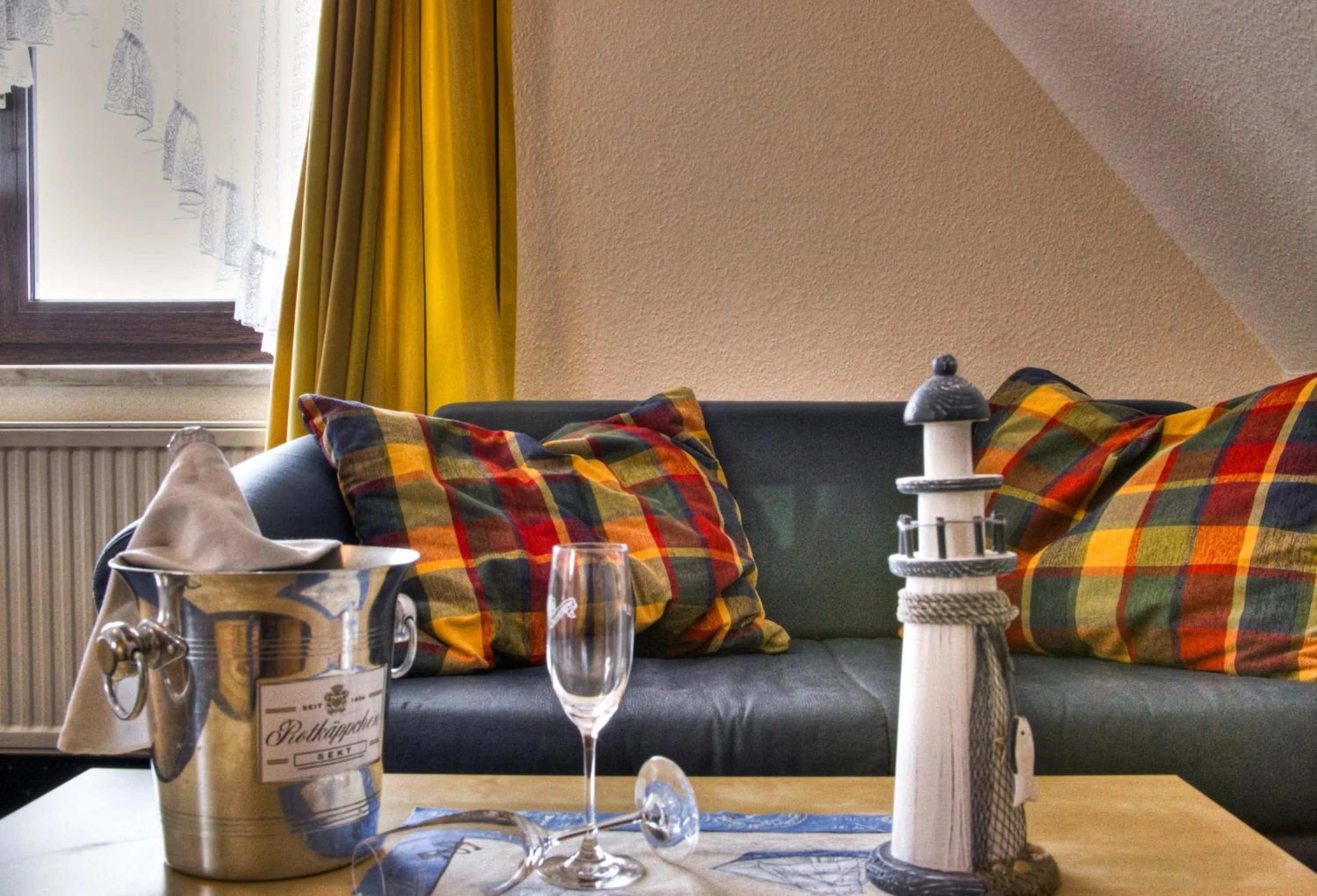 Seating area in Hotel & Restaurant Am Wasser