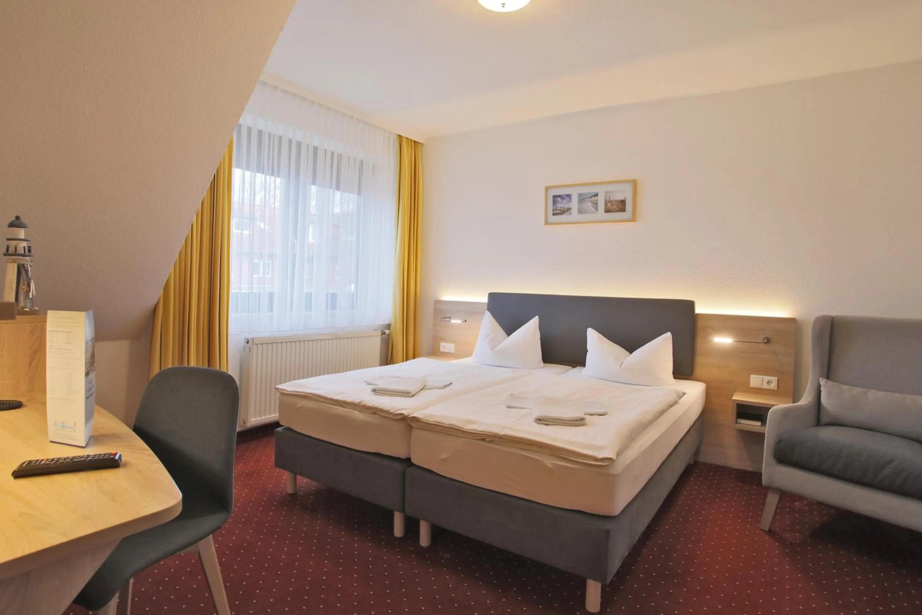 Bed in Hotel & Restaurant Am Wasser
