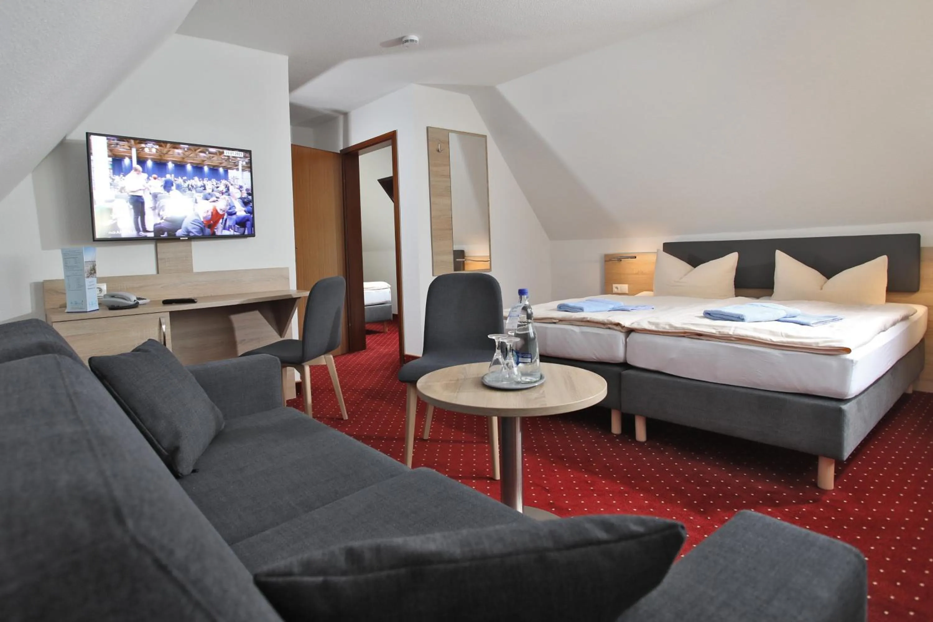 Bed in Hotel & Restaurant Am Wasser