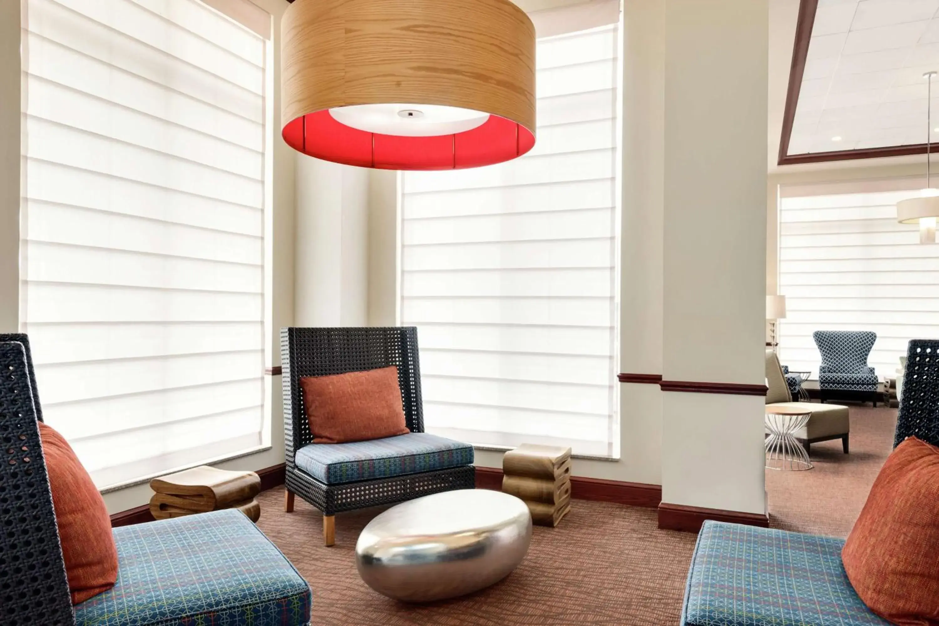 Lobby or reception in Hilton Garden Inn Dubuque Downtown Lobby or reception in Hilton Garden Inn Dubuque Downtown