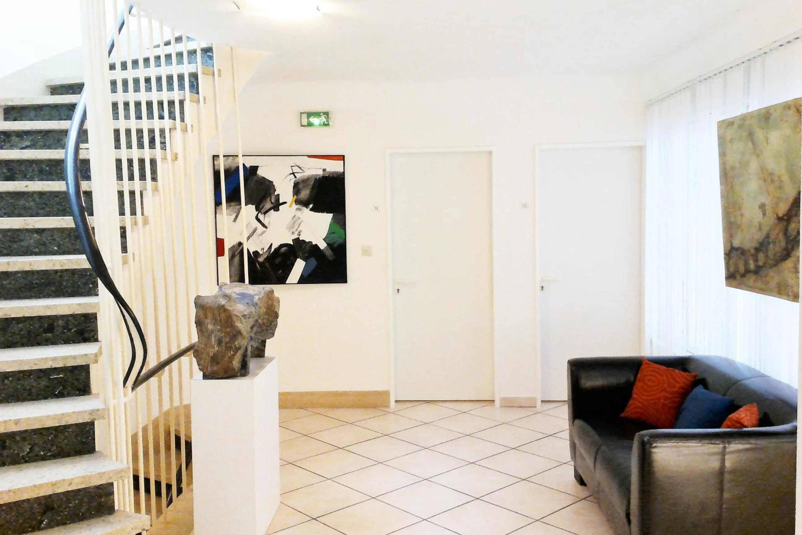 Lobby or reception in Hotel Francais