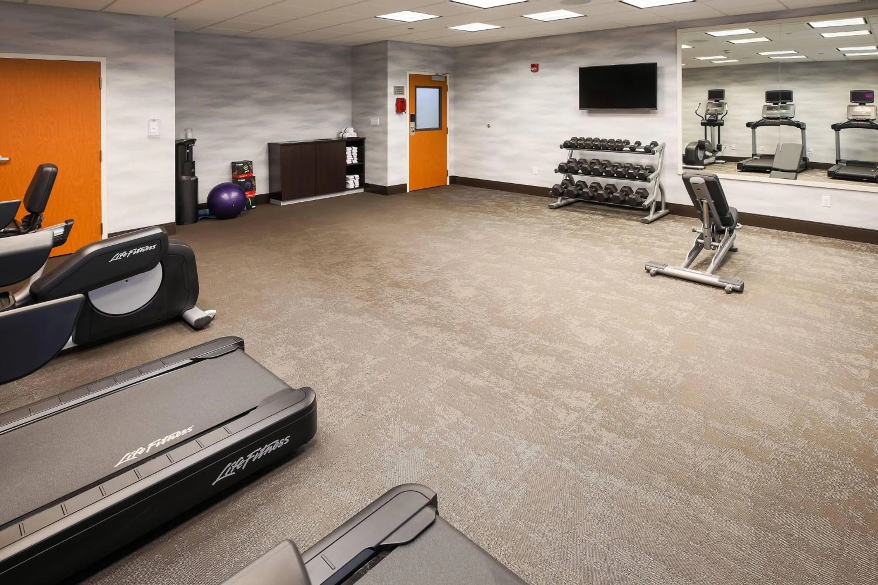 Fitness centre/facilities in Fairfield Inn & Suites by Marriott Elizabethtown