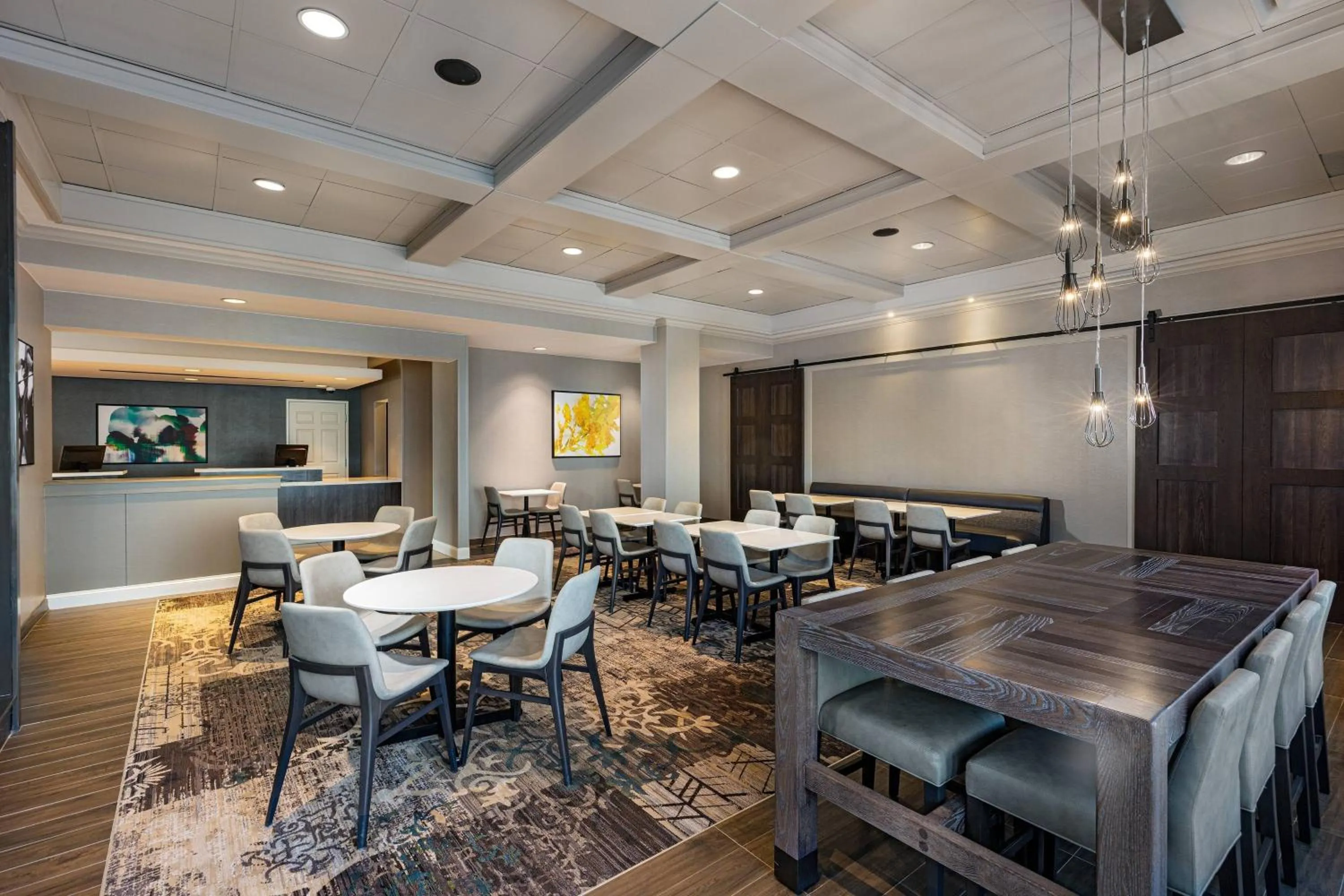 Lobby or reception in Residence Inn Louisville Downtown