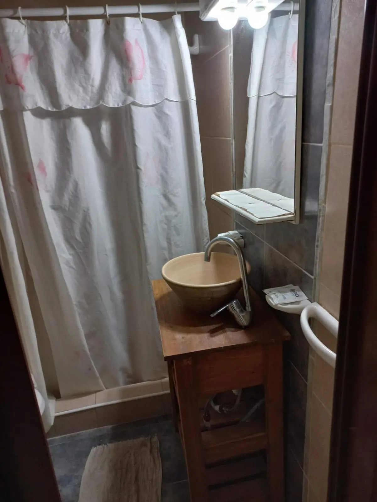 Shower in San Remo World Hotel