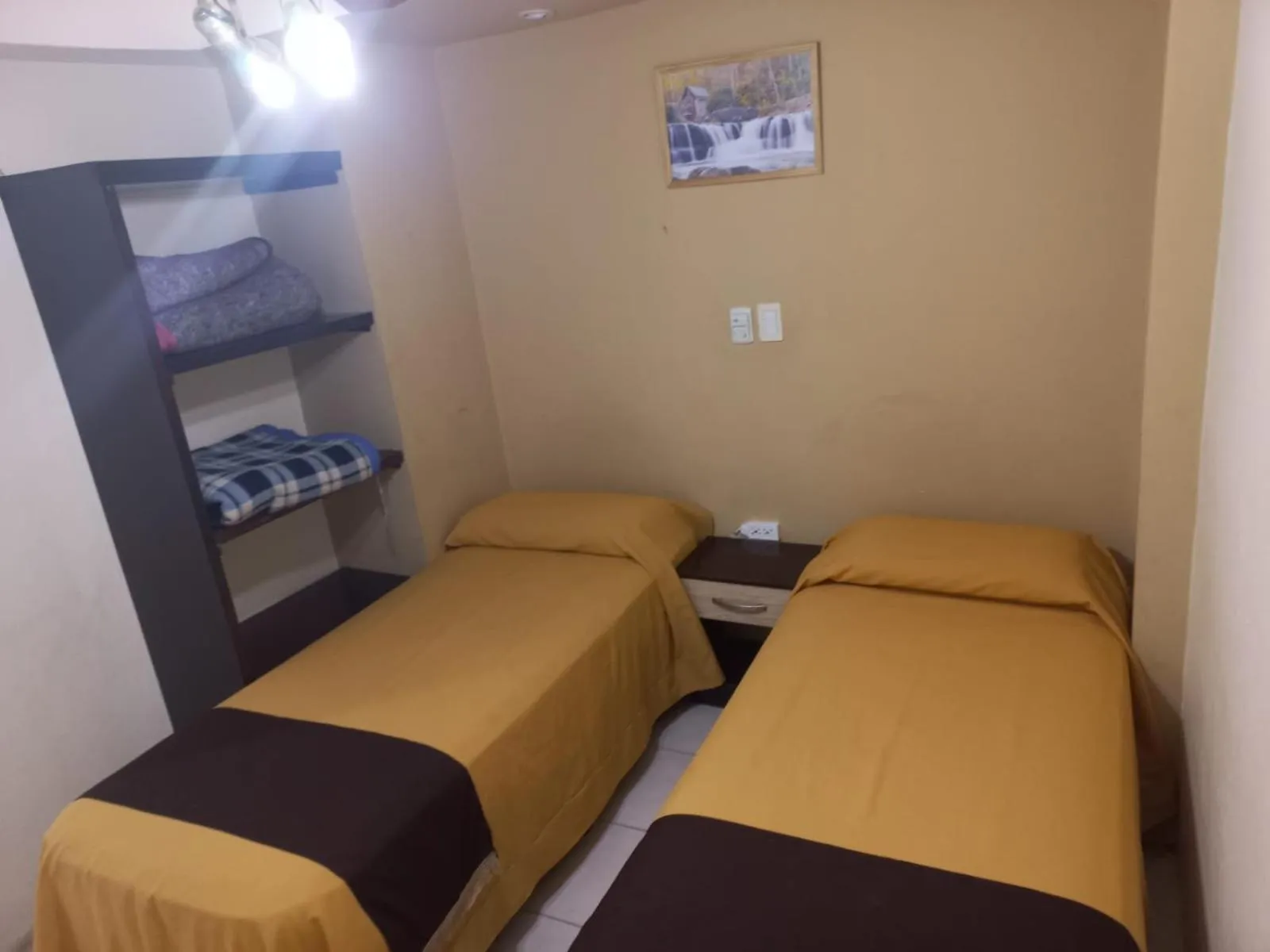 Bed in San Remo World Hotel