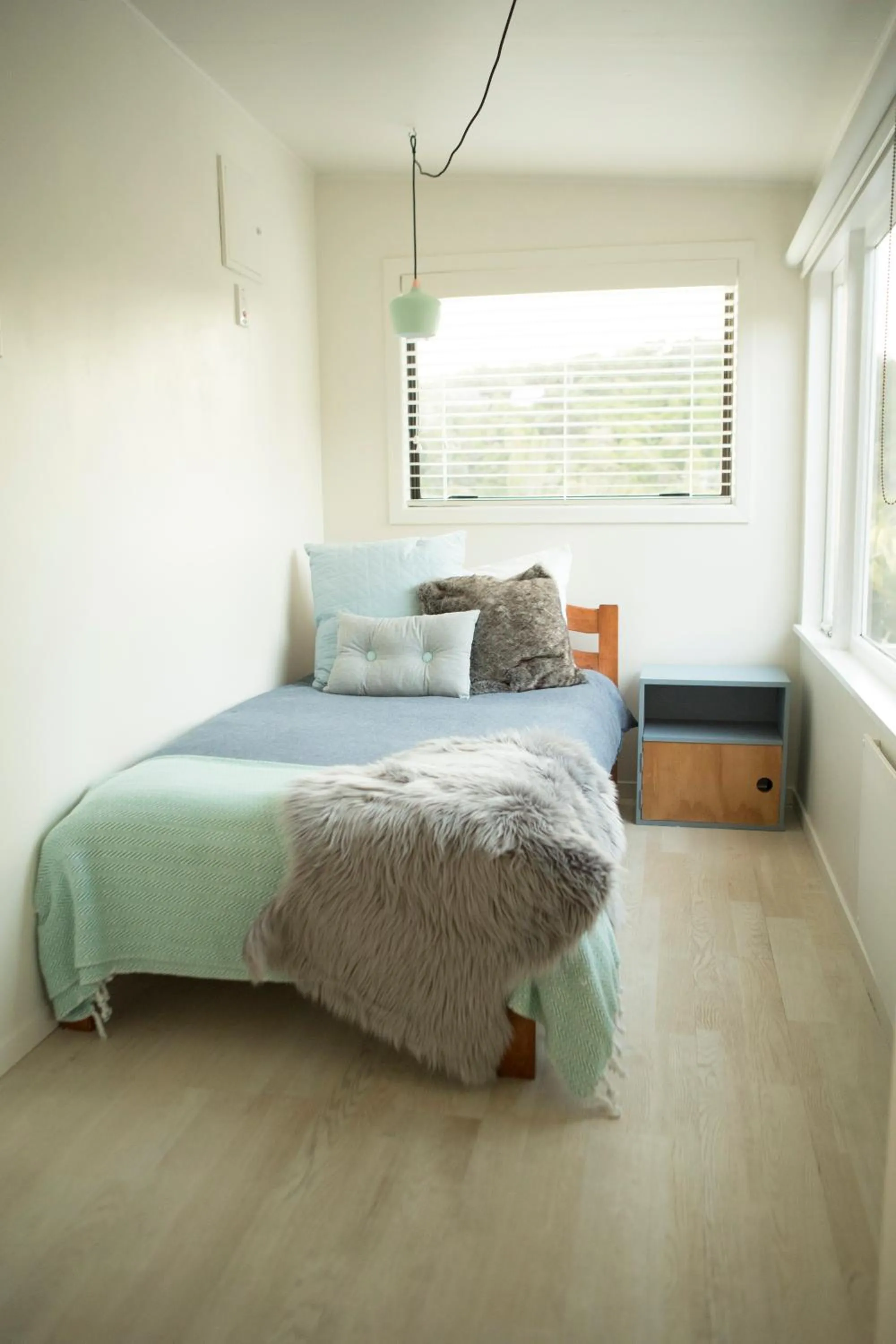 Bed in The Black Pearl, Waiheke Island