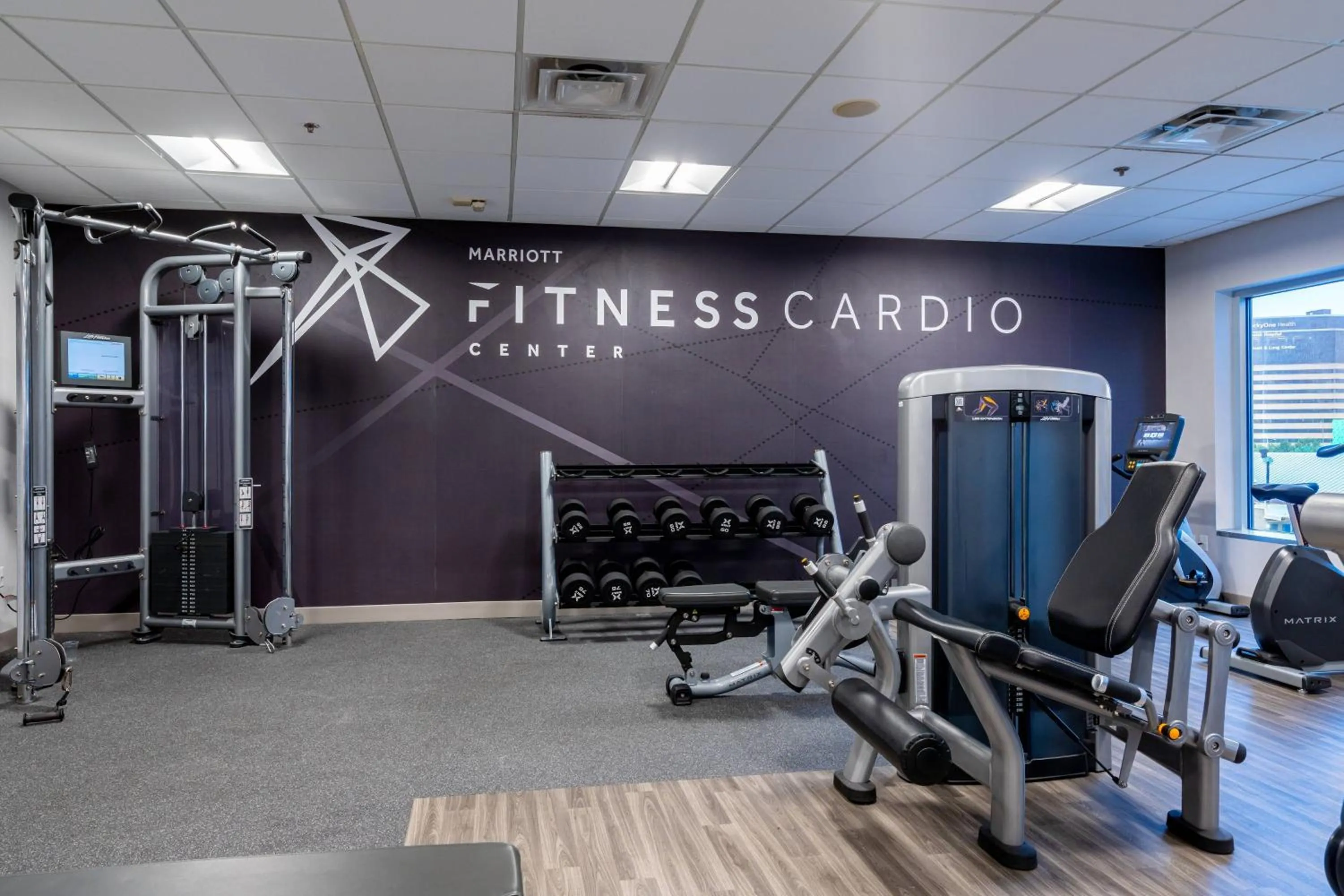 Fitness centre/facilities in Louisville Marriott Downtown