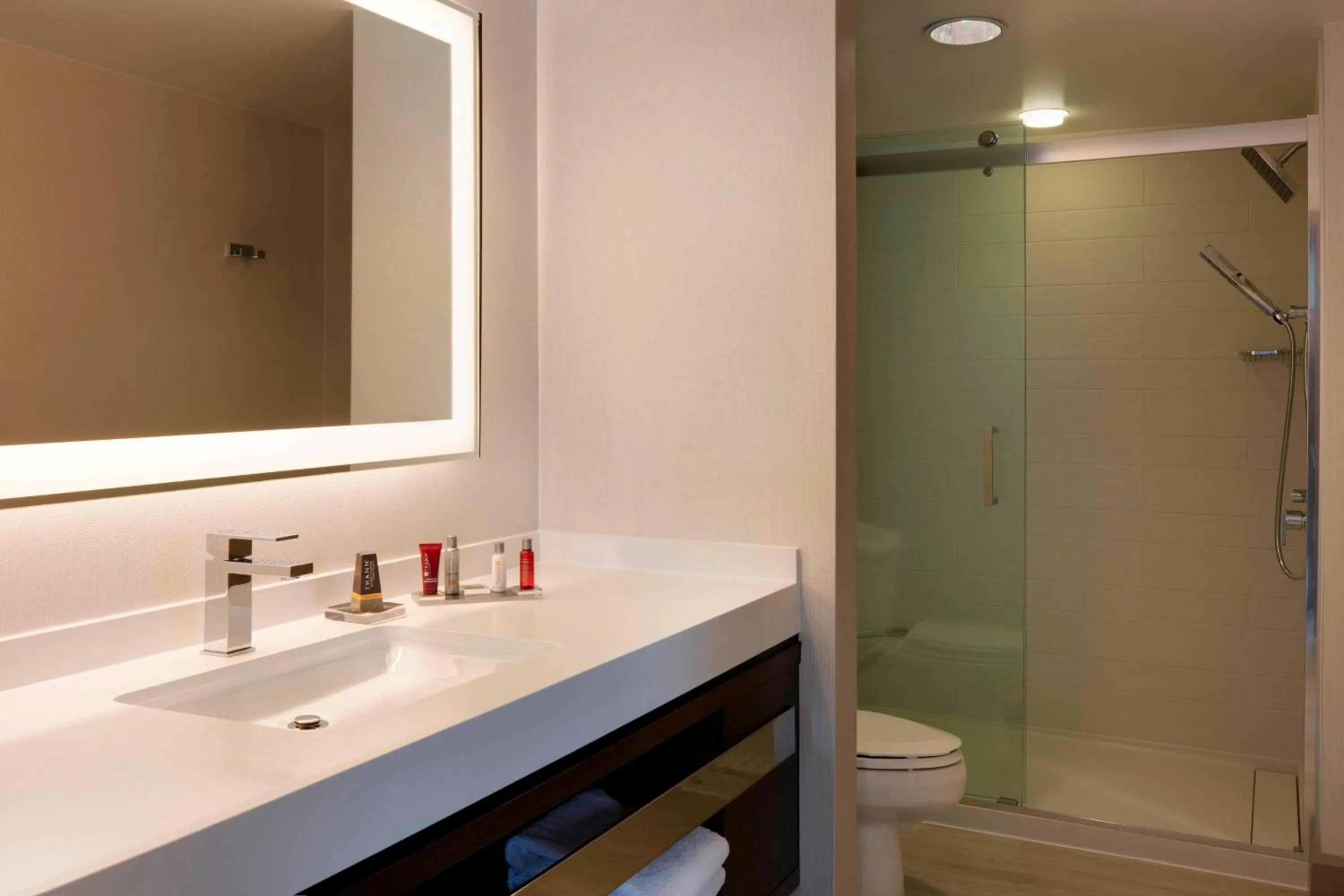 Bathroom in Louisville Marriott Downtown