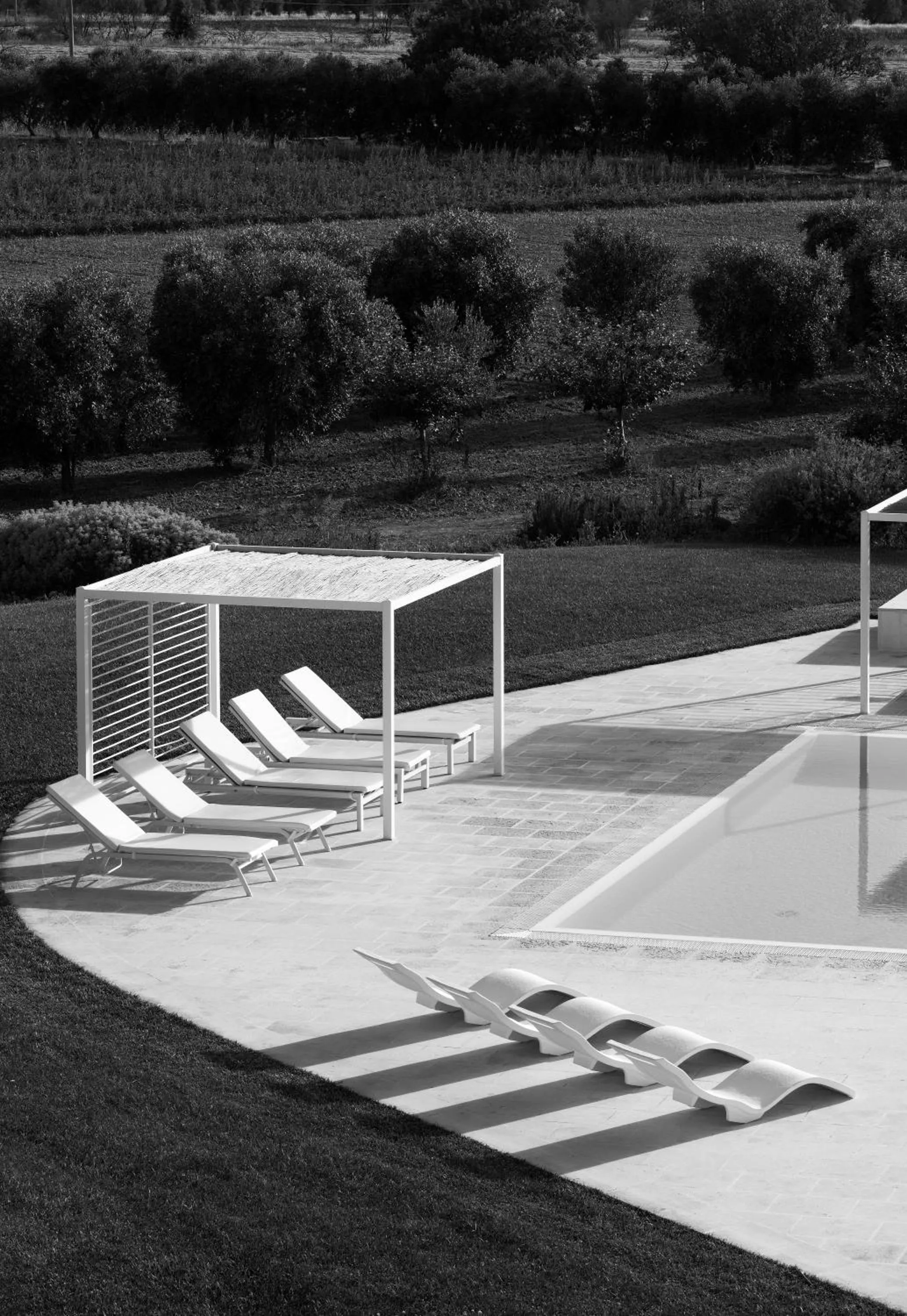 Swimming pool in Masseria Elysium
