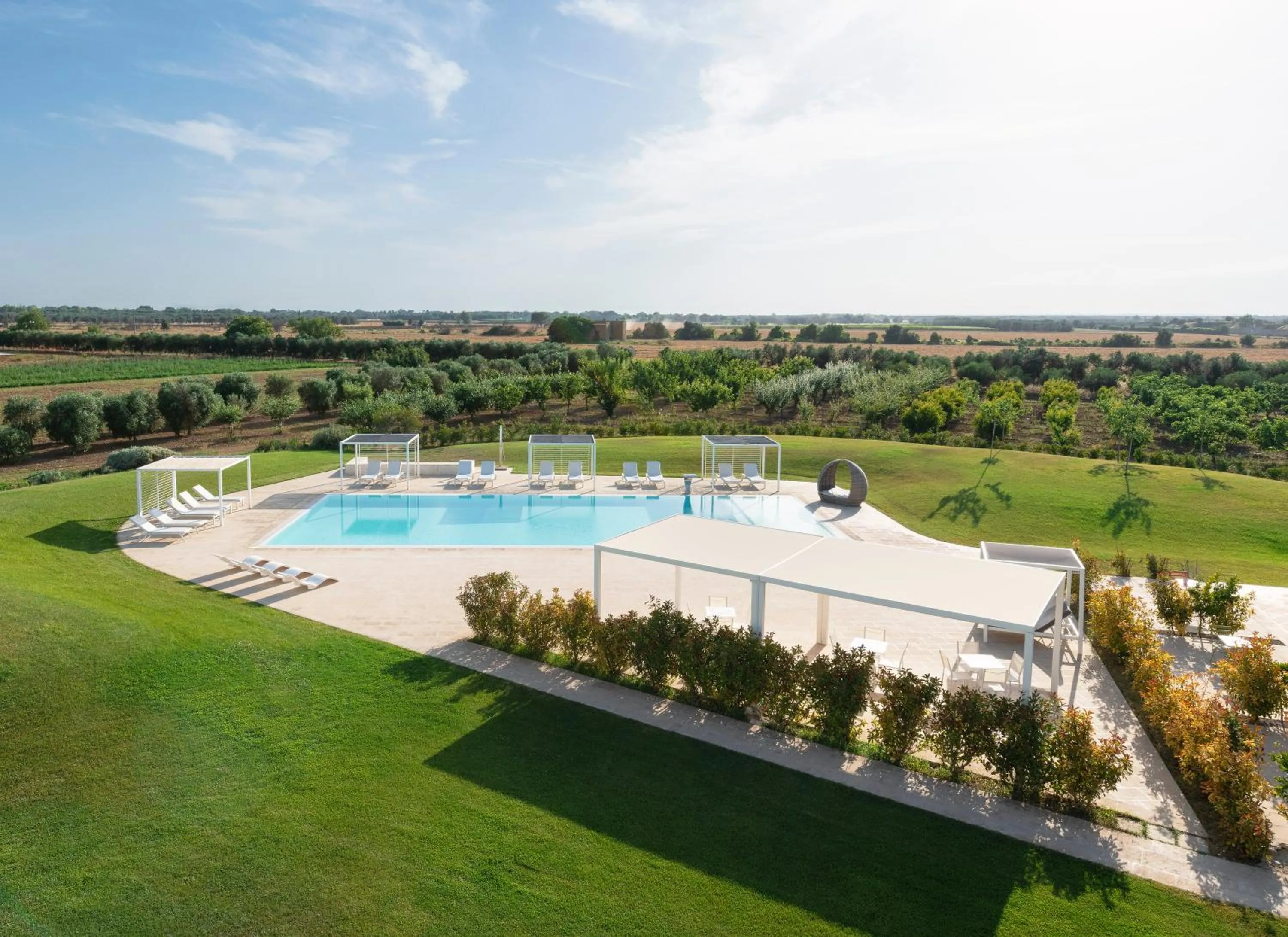 Swimming pool in Masseria Elysium