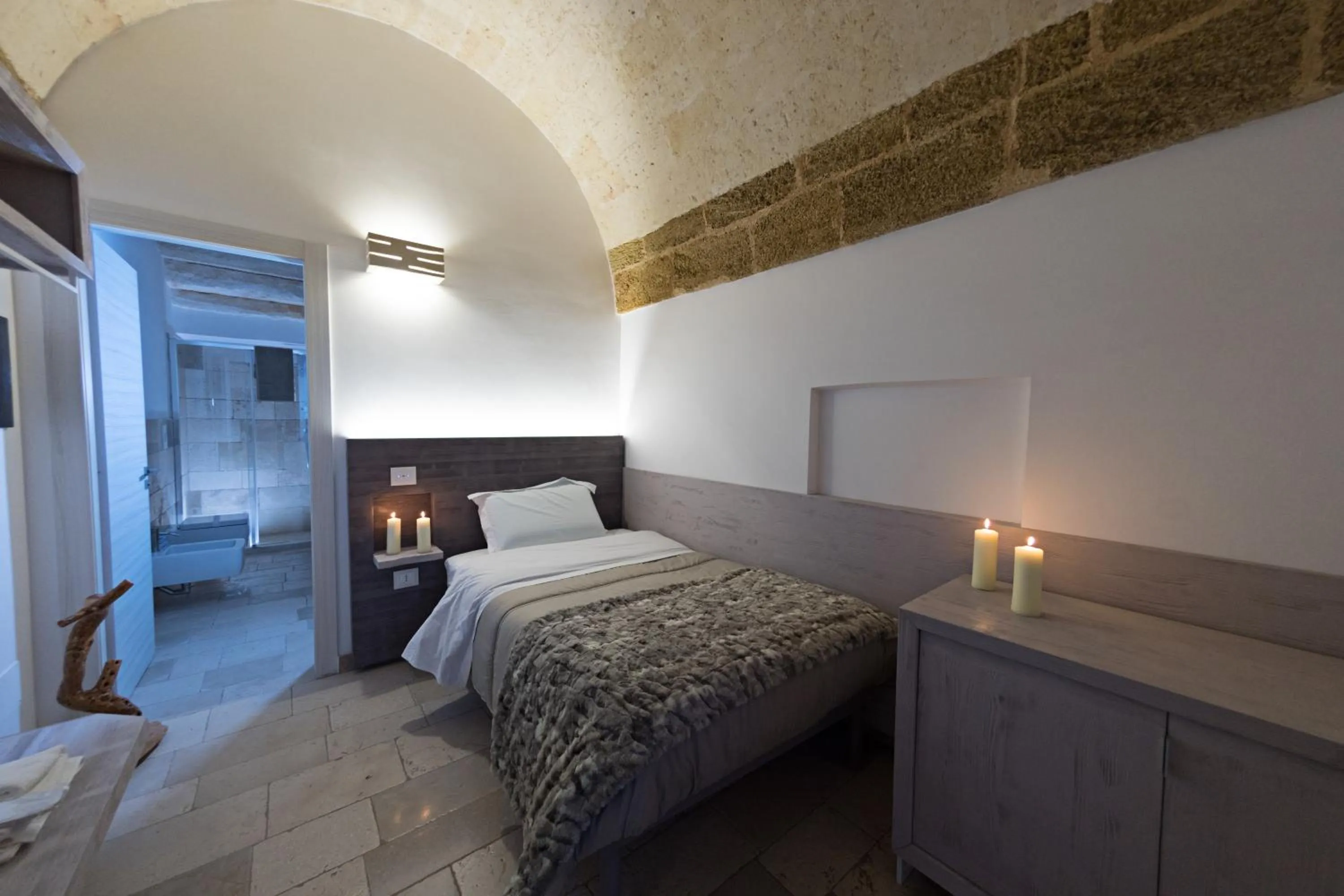 Bed in Masseria Elysium