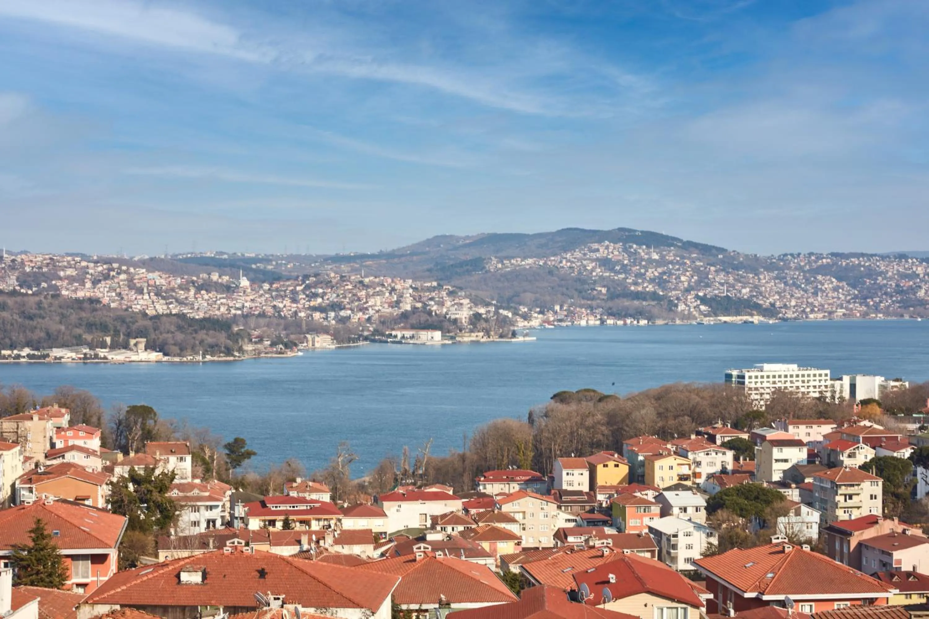 City view in Tarabya Suites