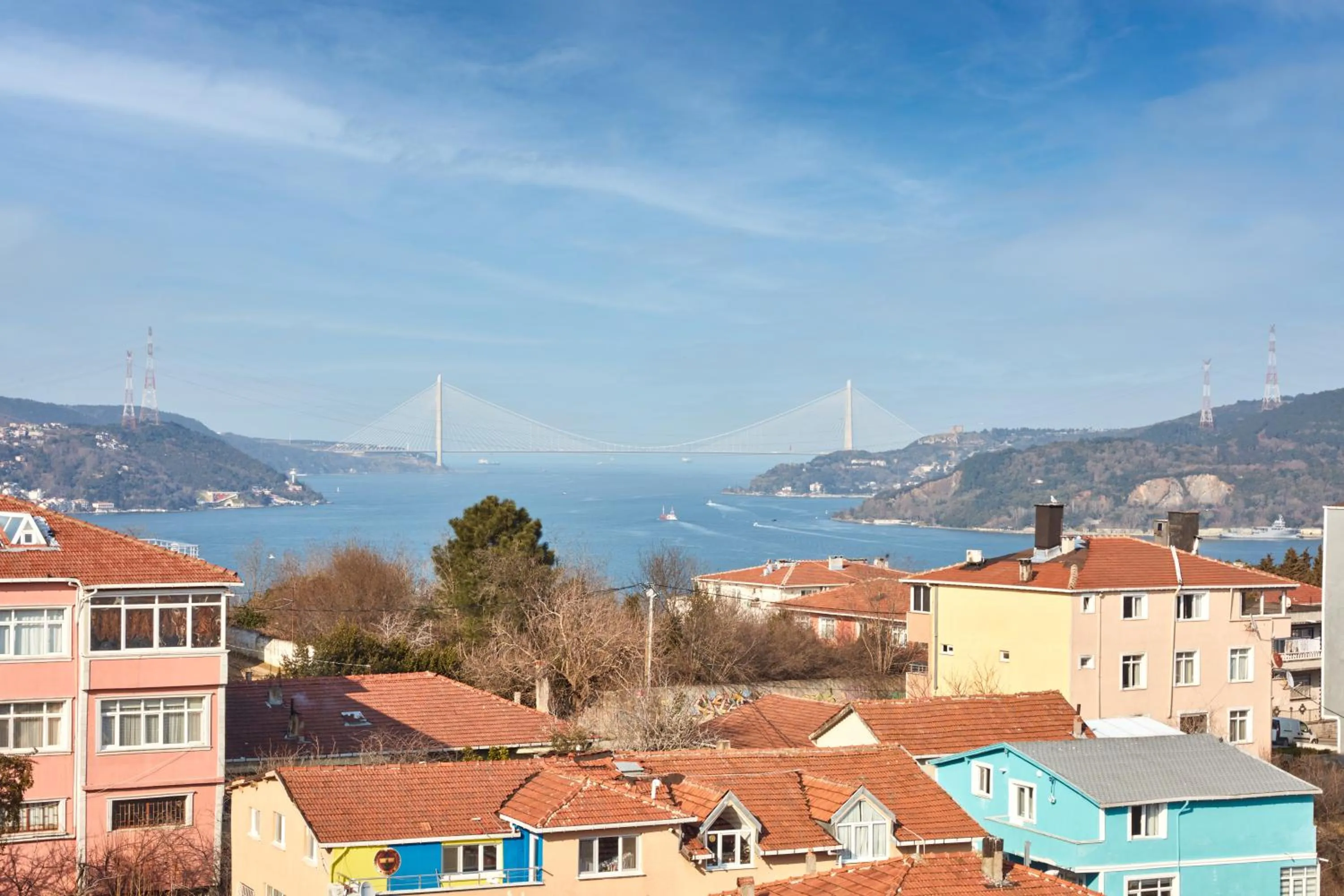 Mountain view in Tarabya Suites