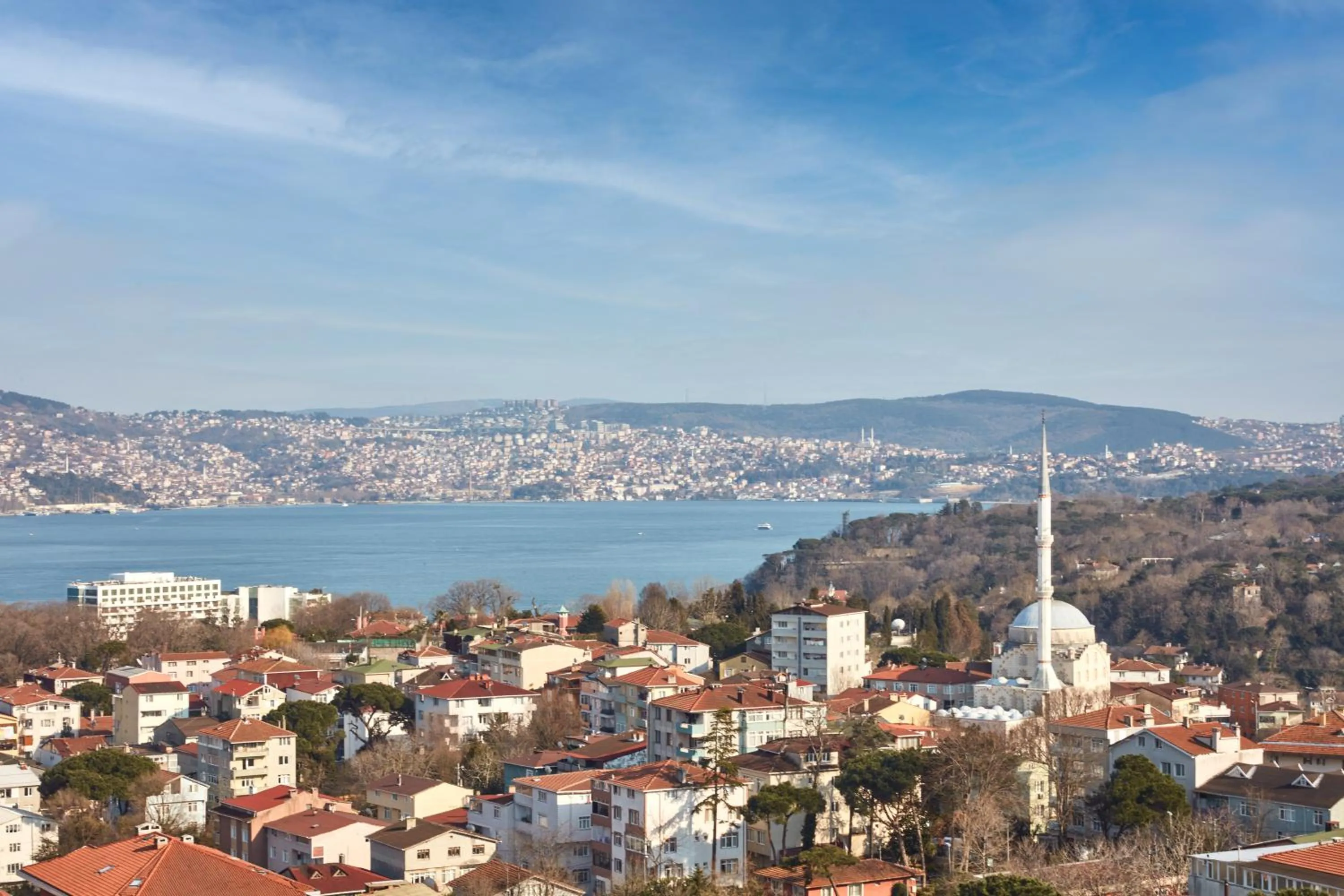 City view in Tarabya Suites