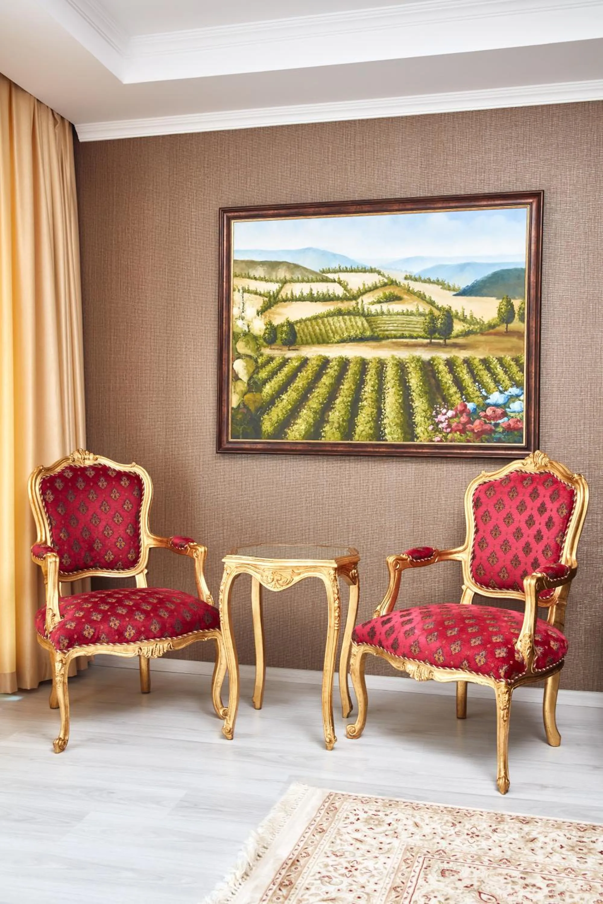 Living room in Tarabya Suites