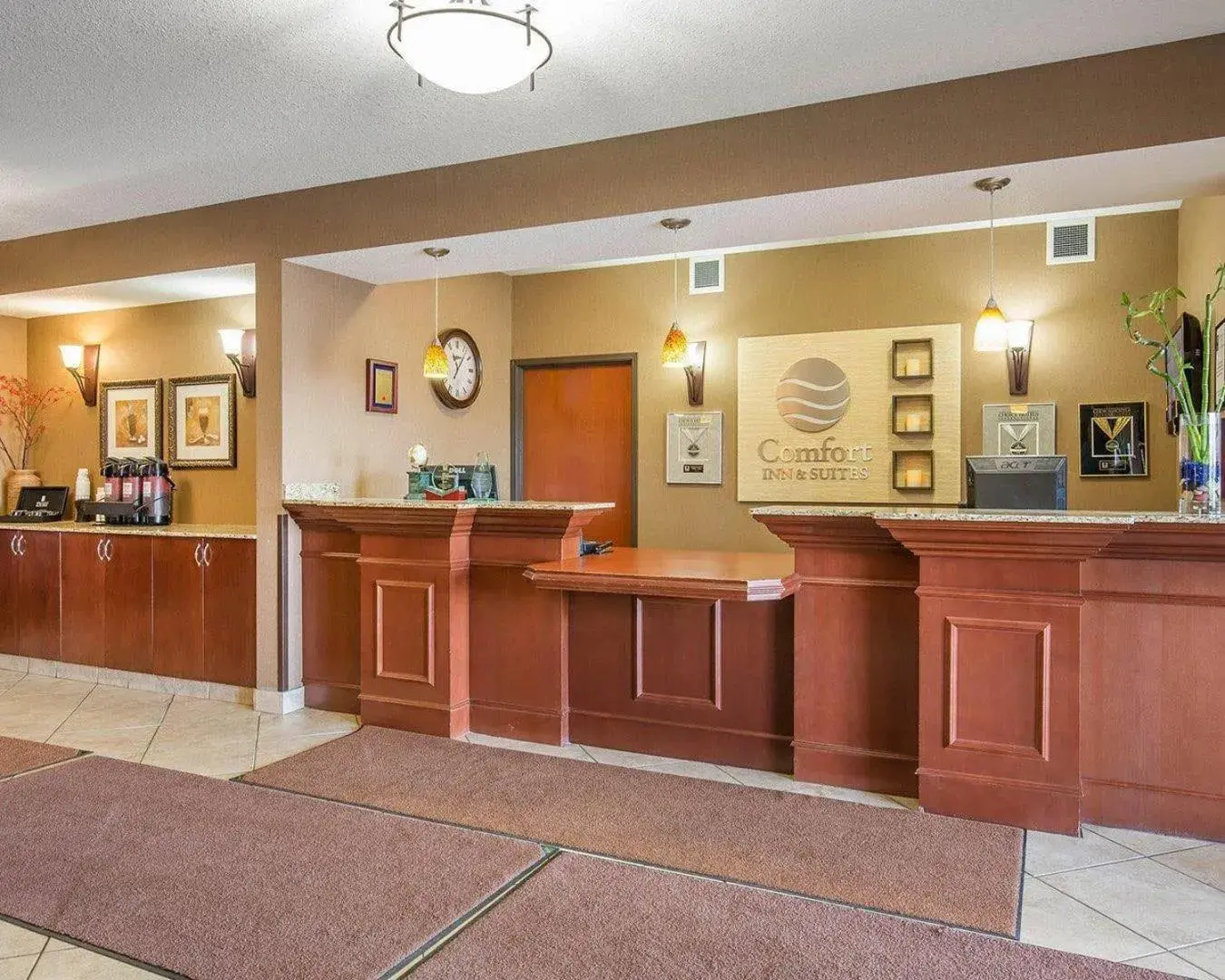 Lobby or reception in Comfort Inn & Suites Lobby or reception in Comfort Inn & Suites