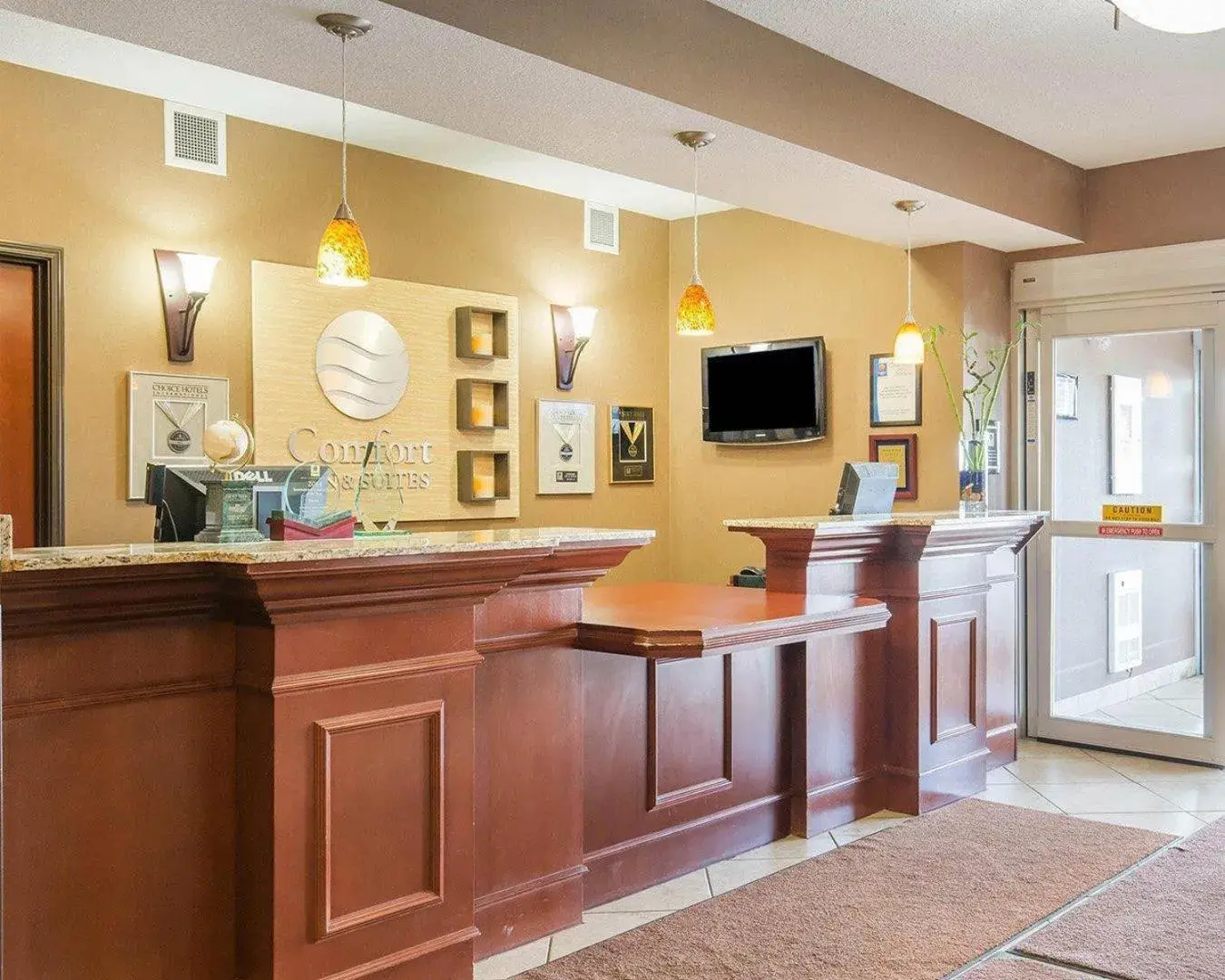 Lobby or reception in Comfort Inn & Suites Lobby or reception in Comfort Inn & Suites