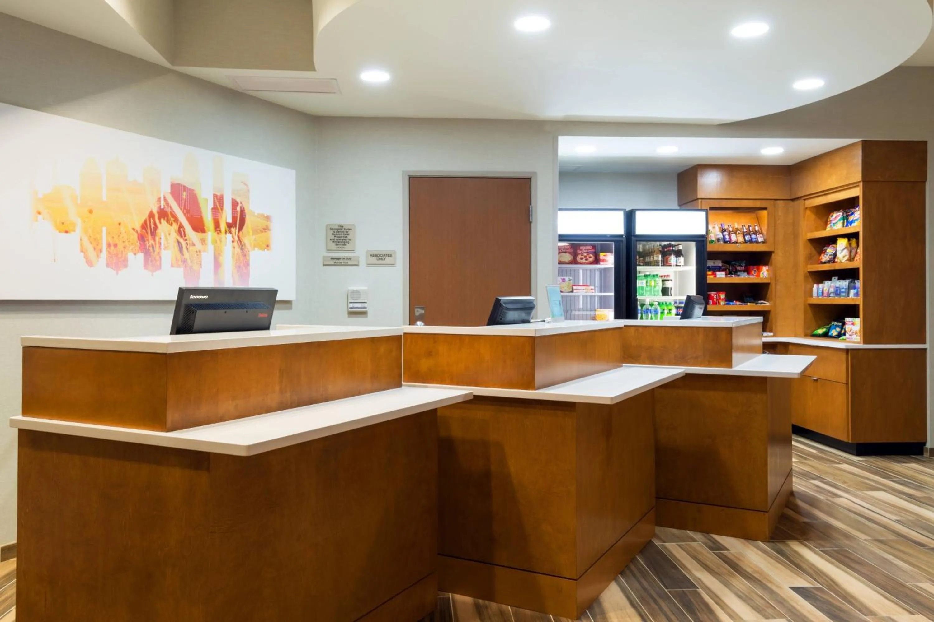 Lobby or reception in SpringHill Suites Louisville Downtown