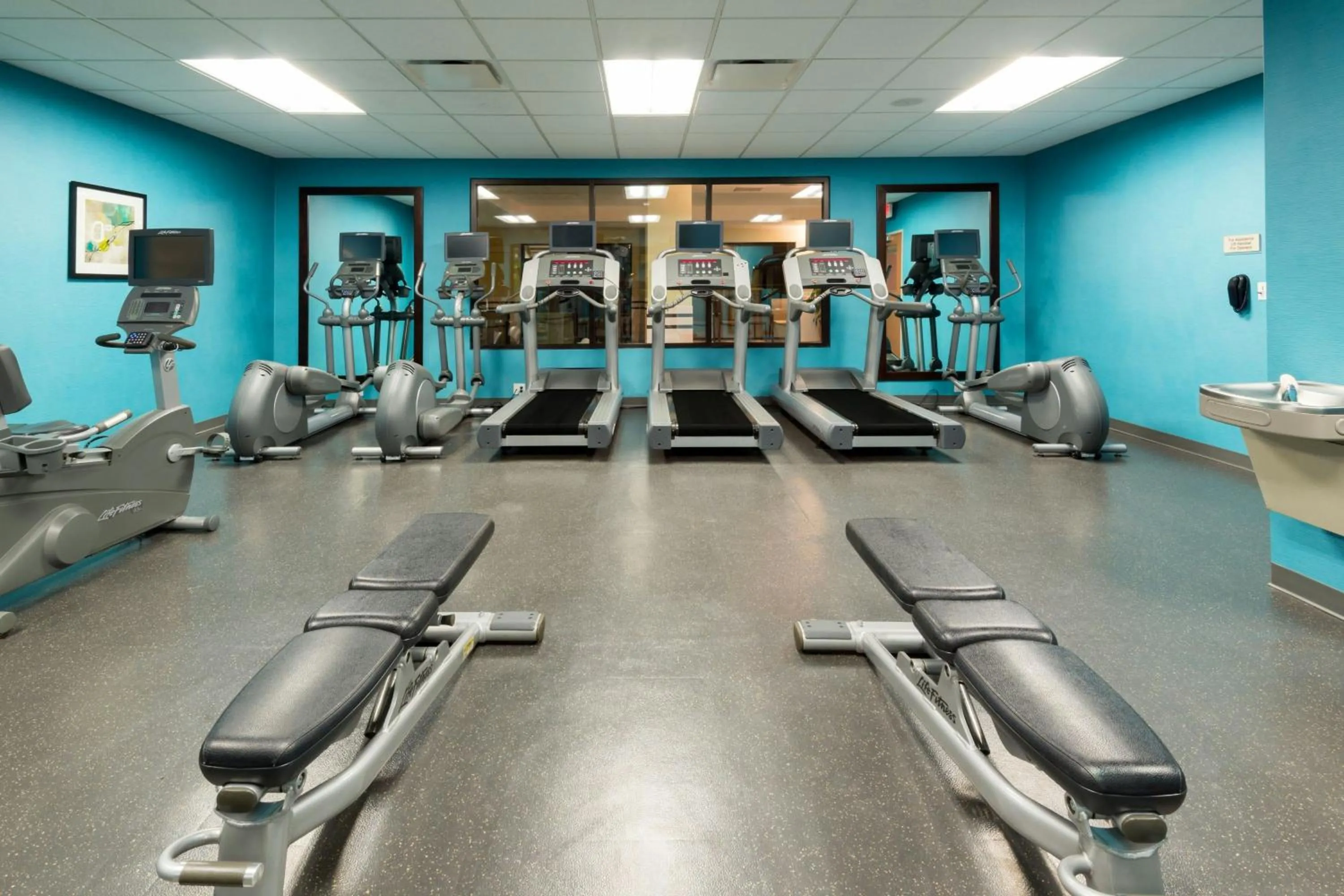 Fitness centre/facilities in SpringHill Suites Louisville Downtown