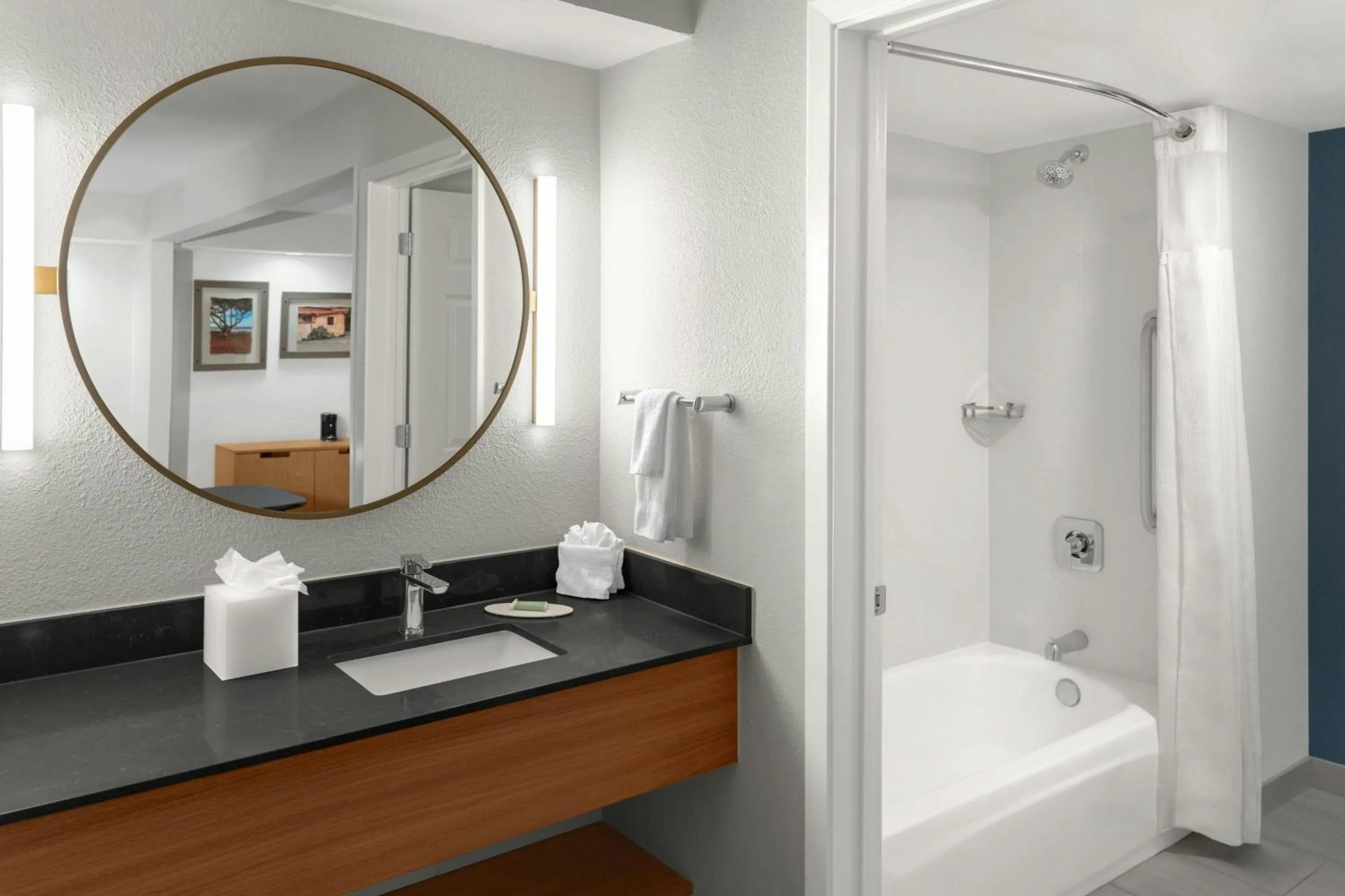 Bathroom in Fairfield Inn & Suites by Marriott San Francisco San Carlos