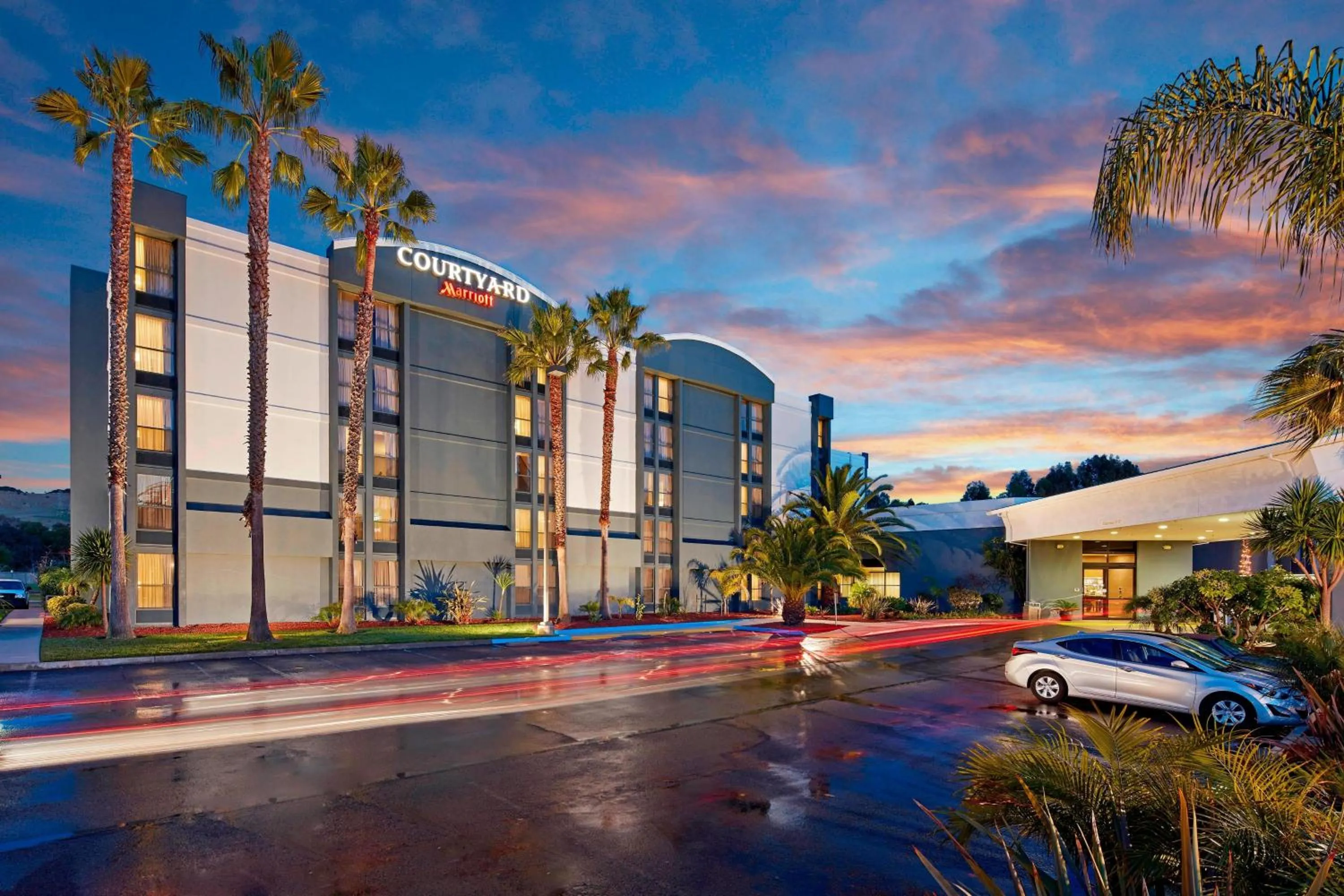 Property building in Courtyard Vallejo Napa Valley