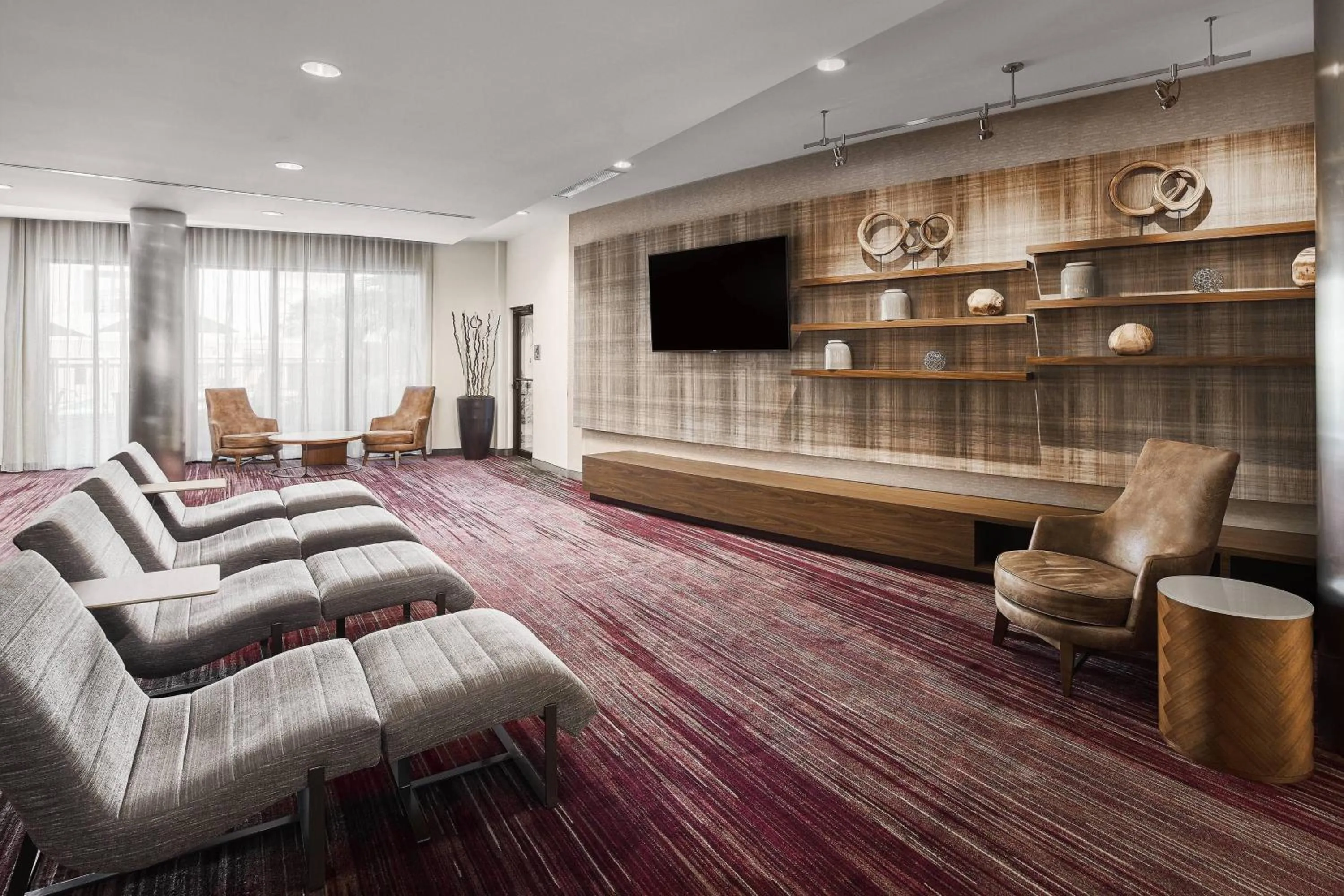 Lobby or reception in Courtyard Shreveport-Bossier City/Louisiana Boardwalk