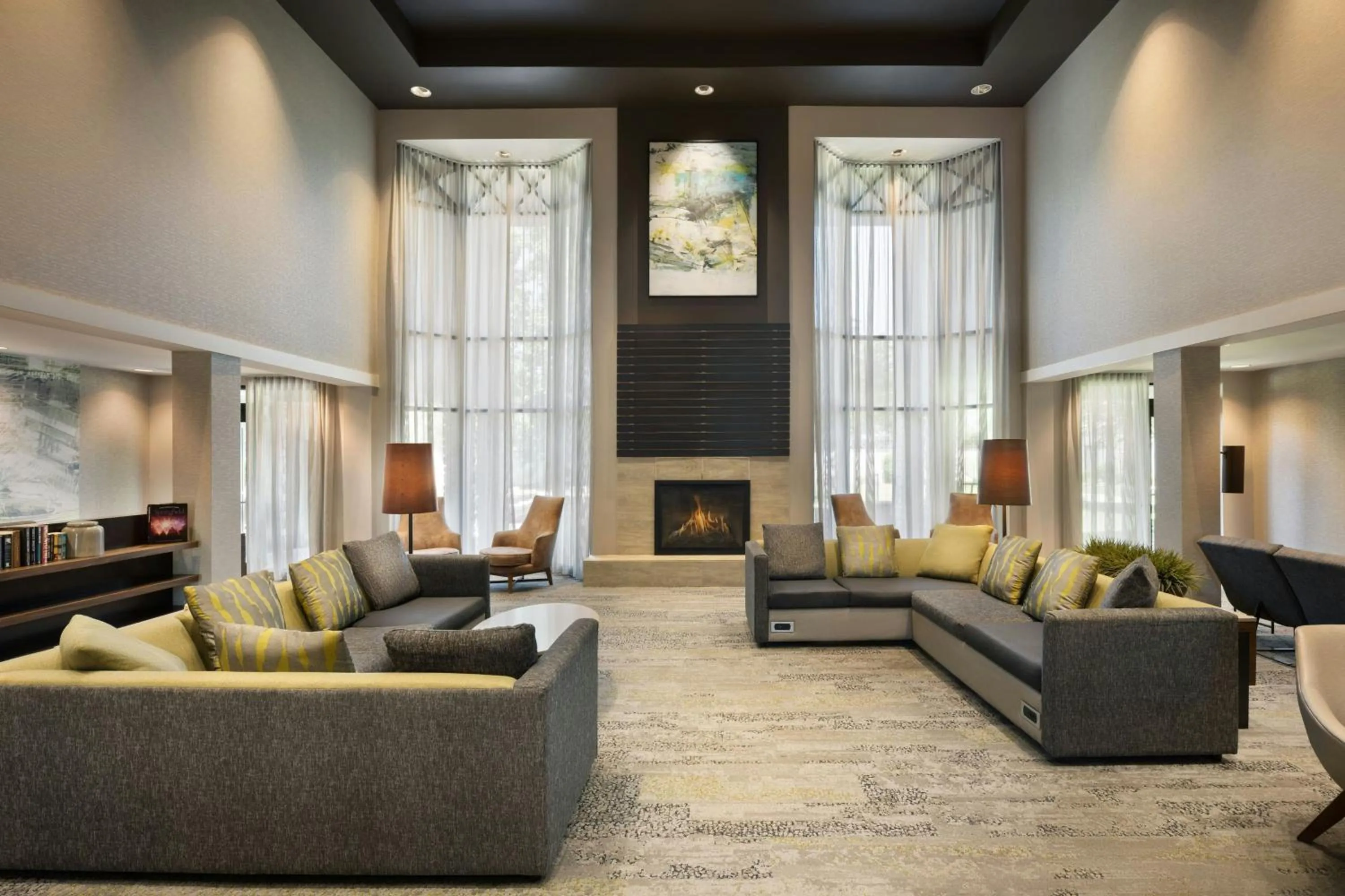 Lobby or reception in Courtyard by Marriott Springfield Airport