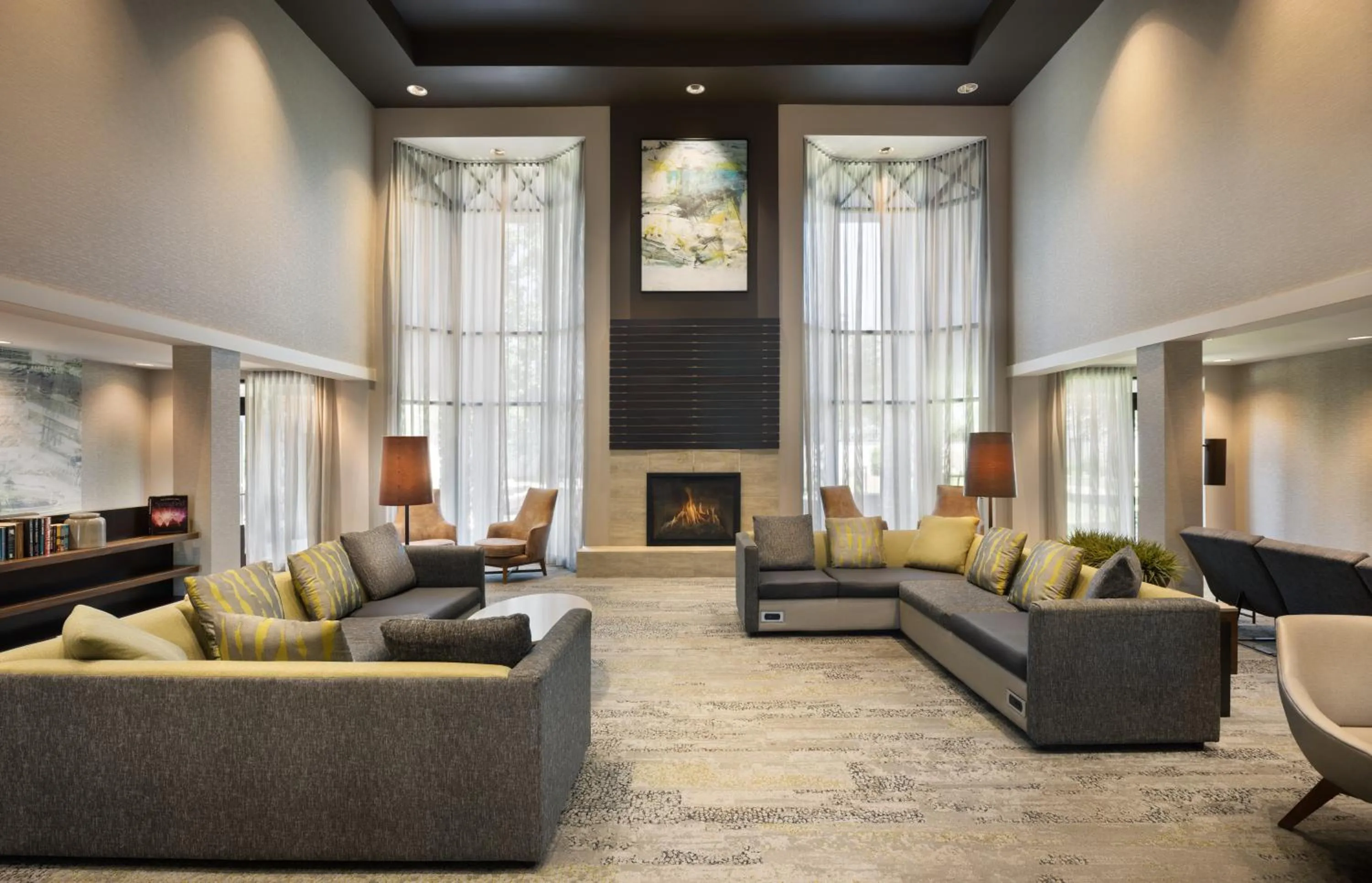 Lobby or reception in Courtyard by Marriott Springfield Airport