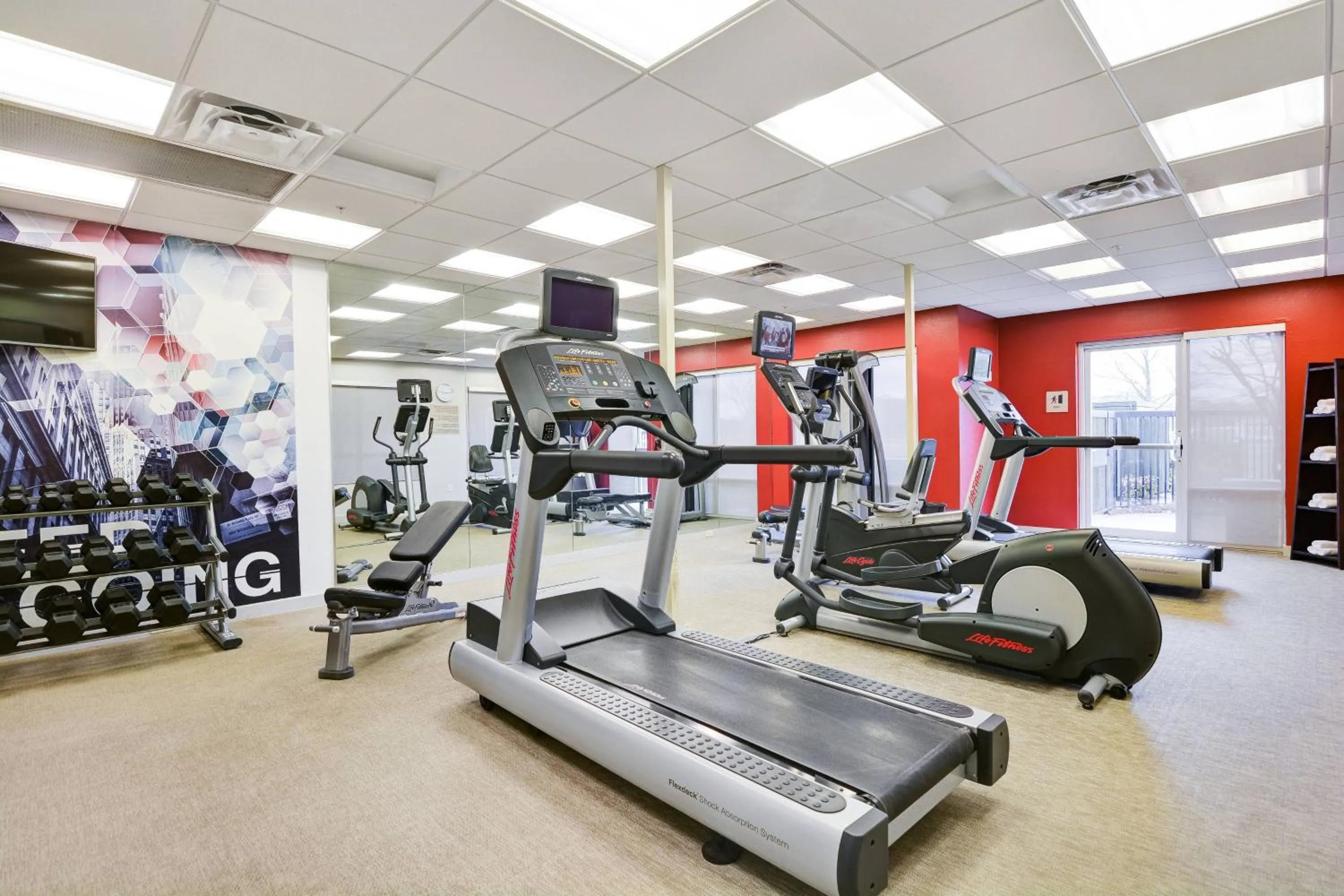 Fitness centre/facilities in SpringHill Suites Shreveport-Bossier City/Louisiana Downs