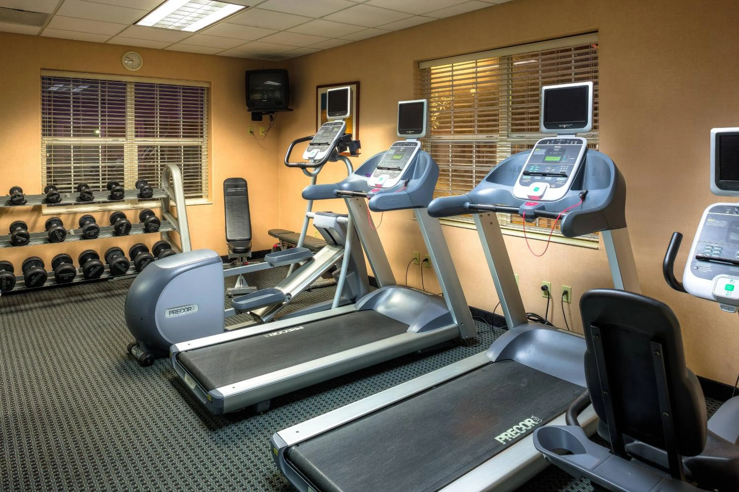Fitness centre/facilities in Residence Inn San Jose South