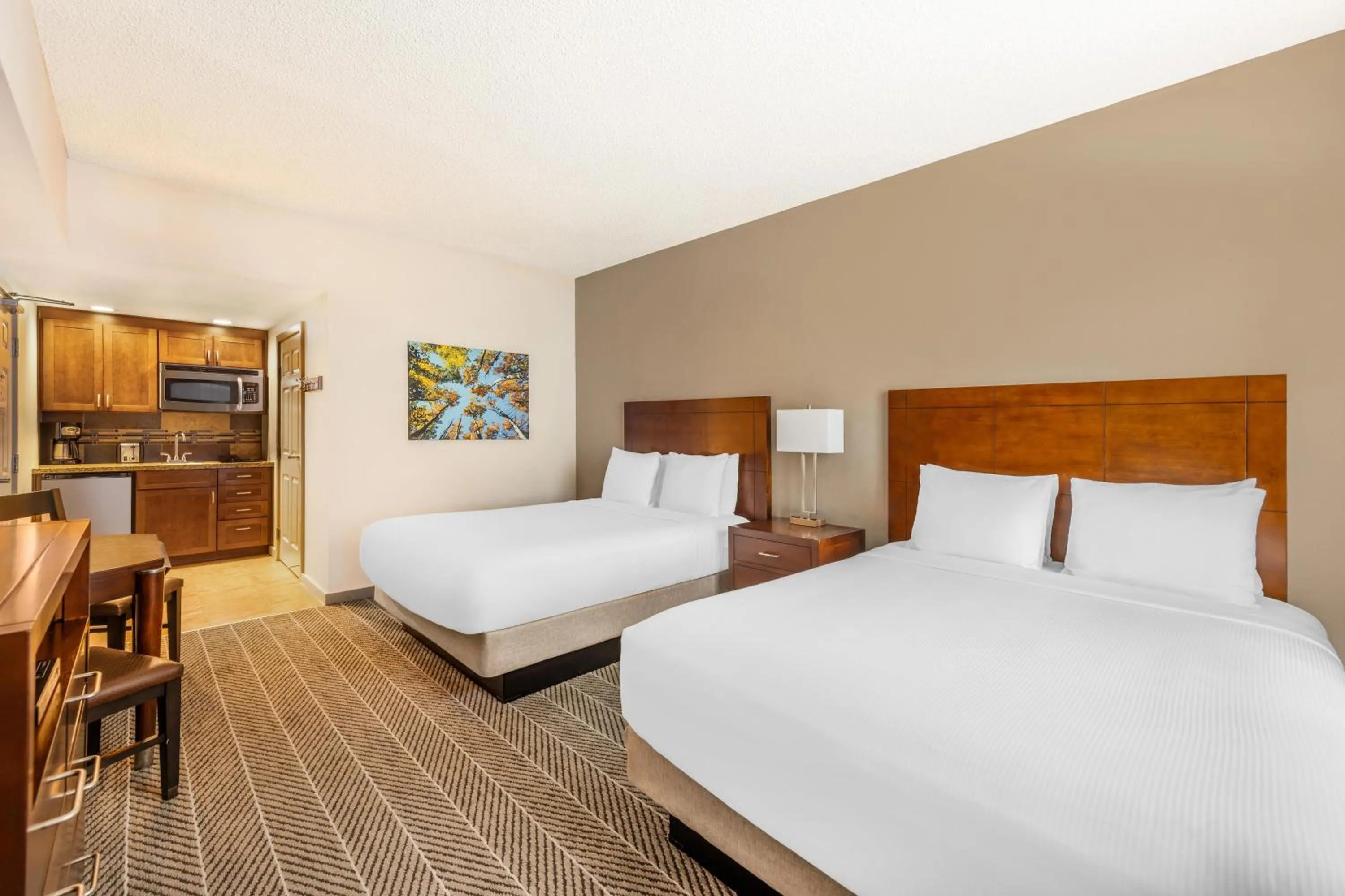 Bed in Hilton Vacation Club Lake Tahoe Resort South