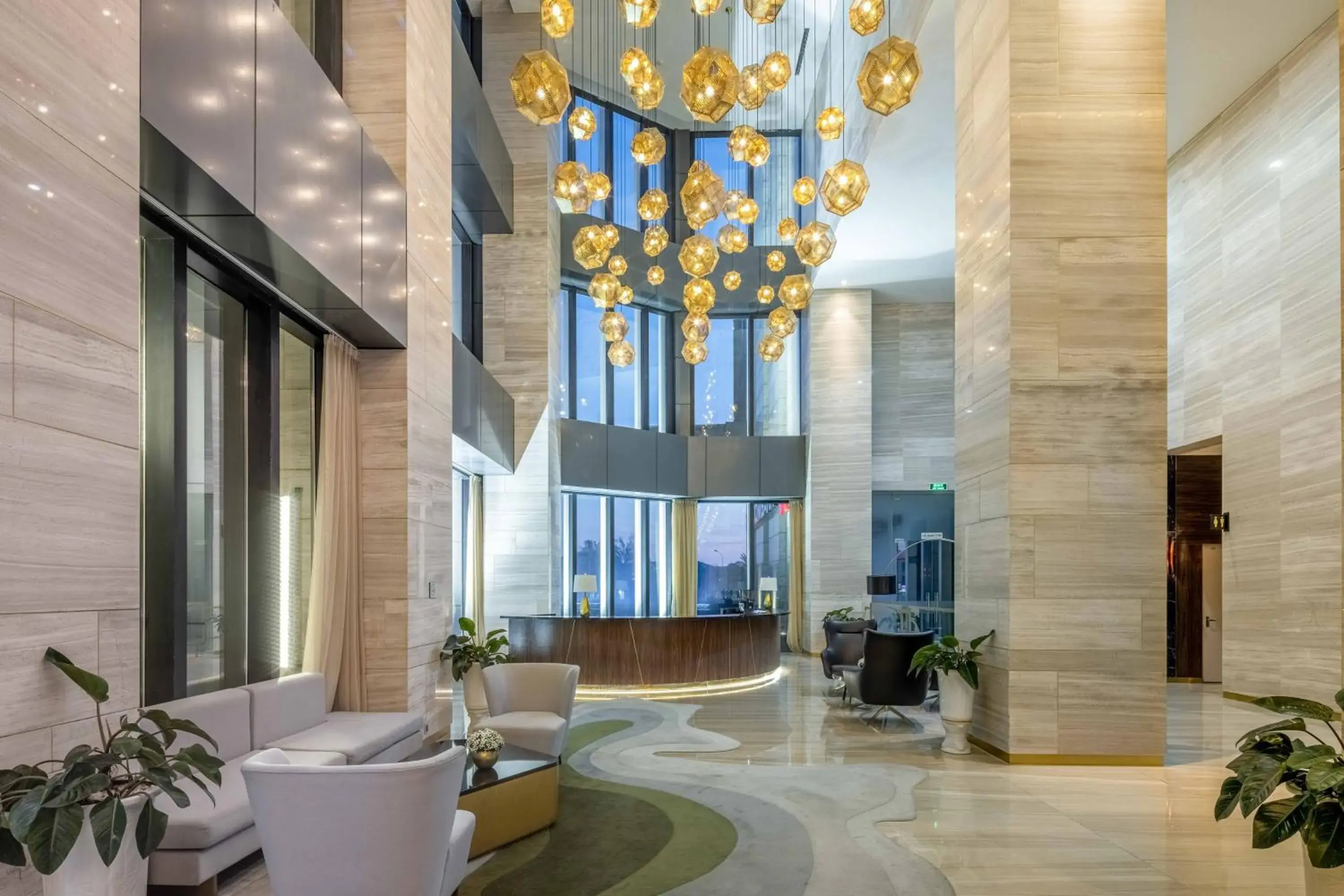 Lobby or reception in Vinpearl Ha Tinh, Affiliated by Melia Lobby or reception in Vinpearl Ha Tinh, Affiliated by Melia