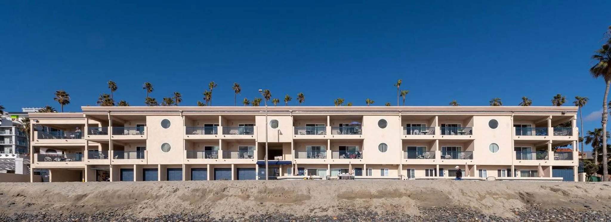 Property building in Southern California Beach Club