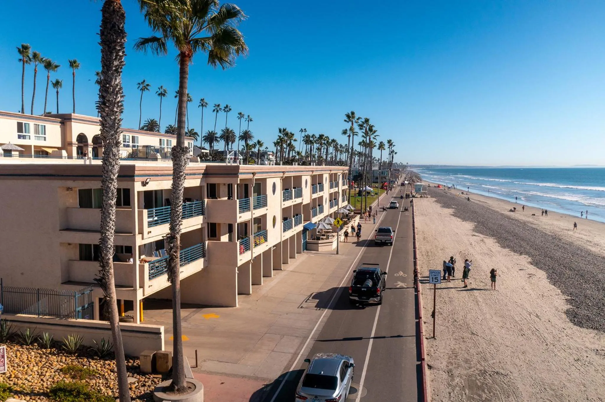 Property building in Southern California Beach Club