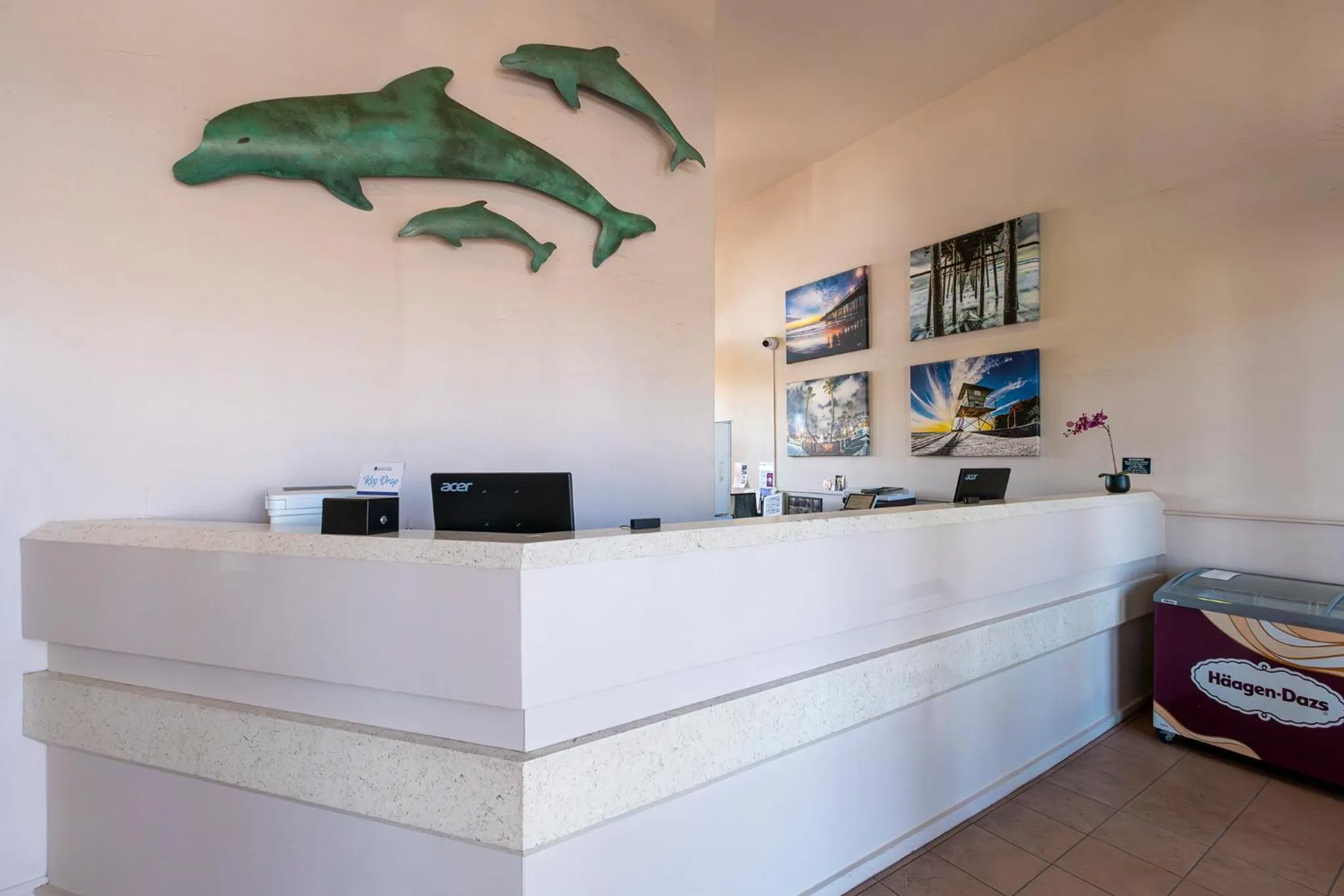 Lobby or reception in Southern California Beach Club