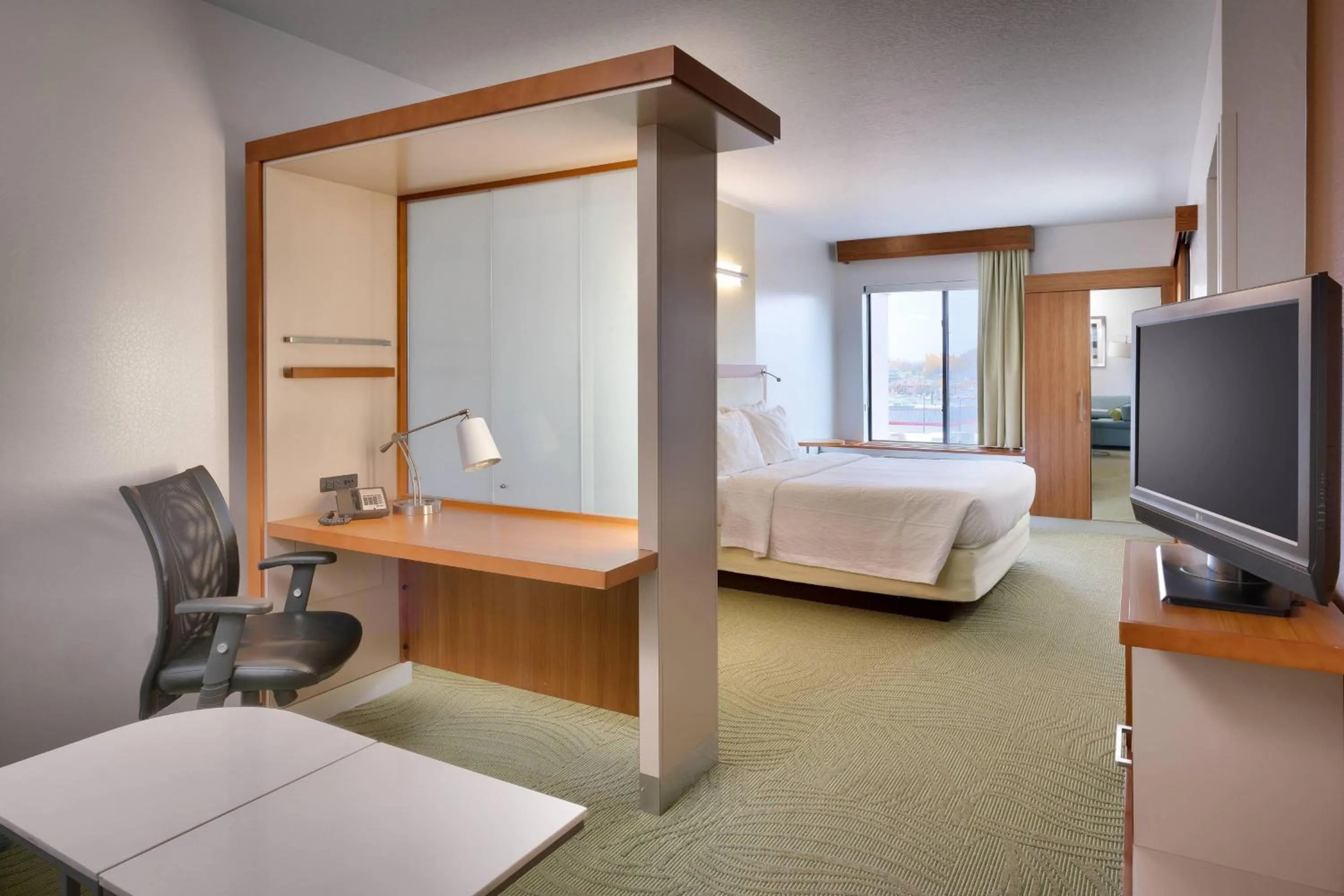 Bedroom, Bed in SpringHill Suites by Marriott Provo