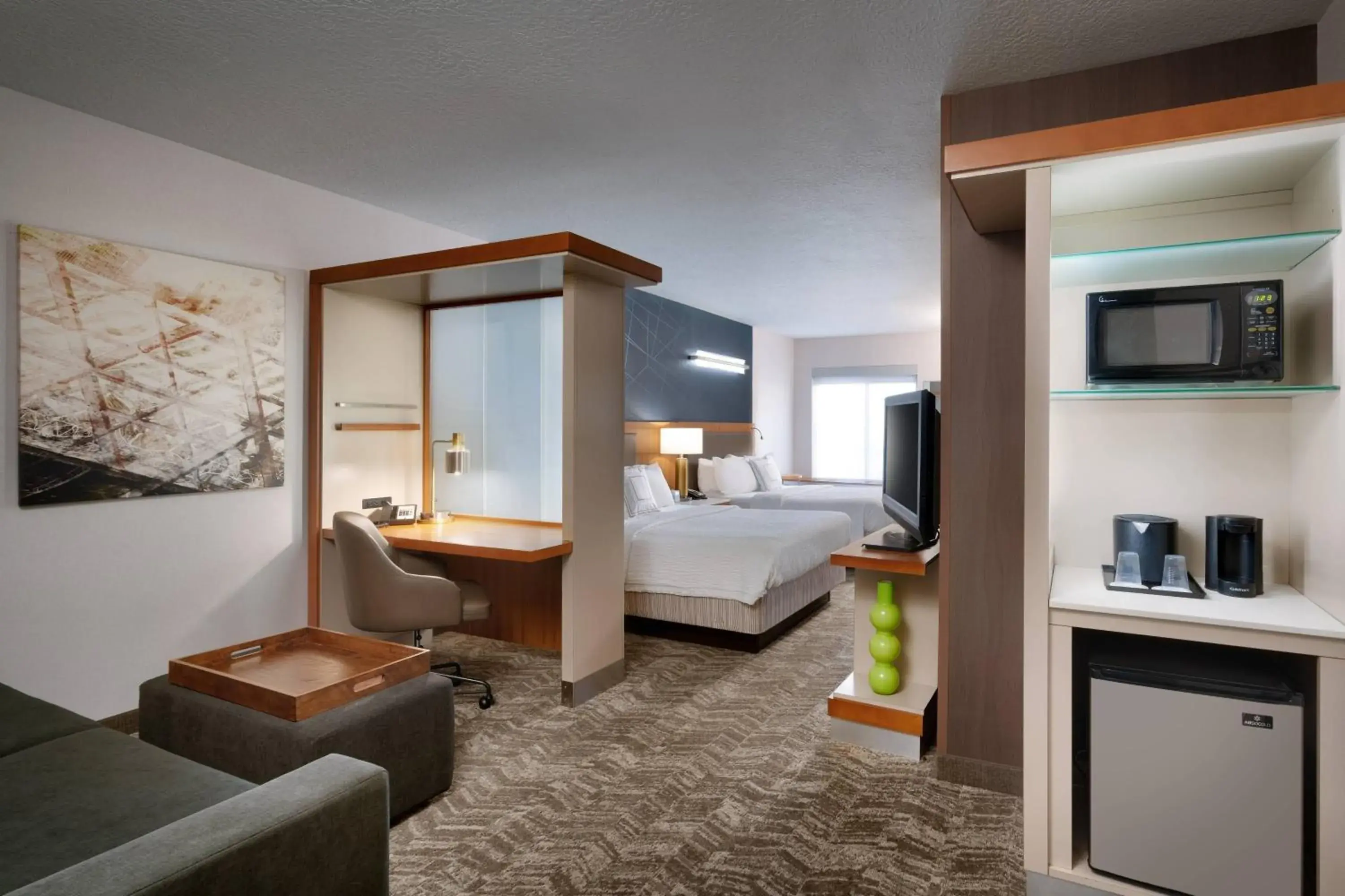 Queen Studio with Two Queen Beds in SpringHill Suites by Marriott Provo Queen Studio with Two Queen Beds in SpringHill Suites by Marriott Provo