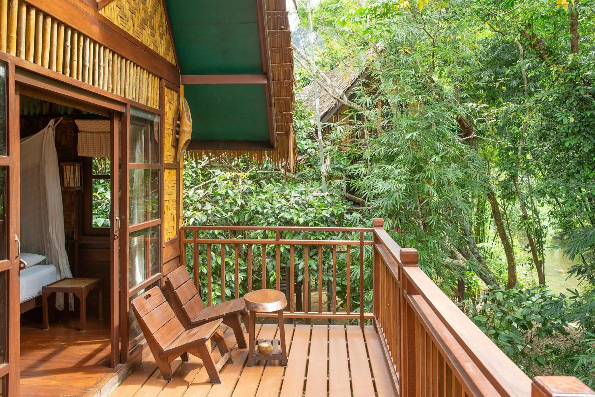 Balcony/Terrace in Our Jungle Camp - Eco Resort