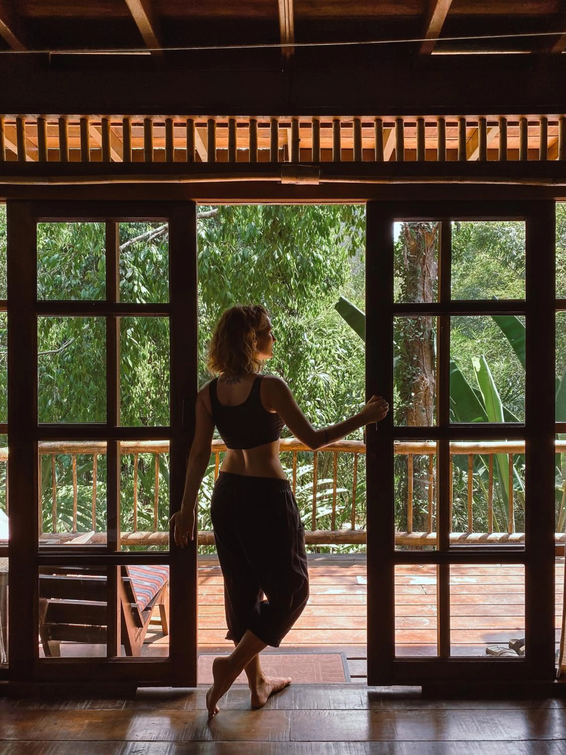 Balcony/Terrace in Our Jungle Camp - Eco Resort