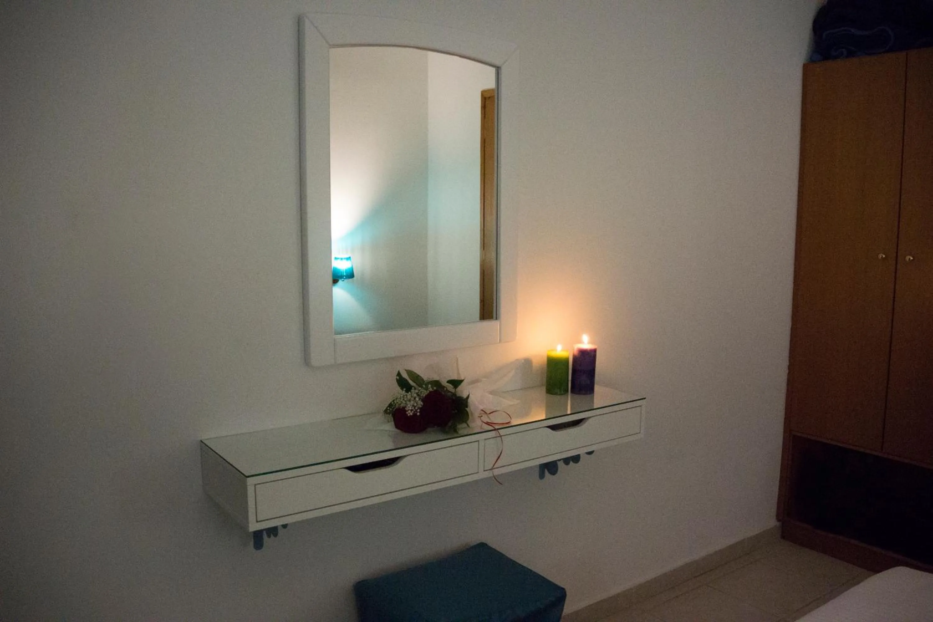 Bedroom in Michael Apartments